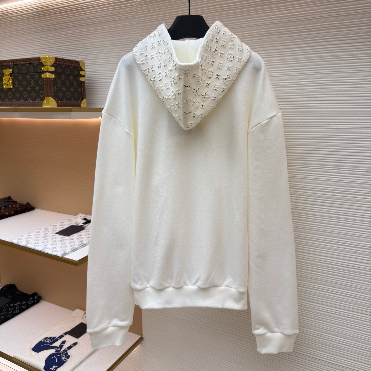 LV 1AKOX2 Reflective Zippered Hoodie