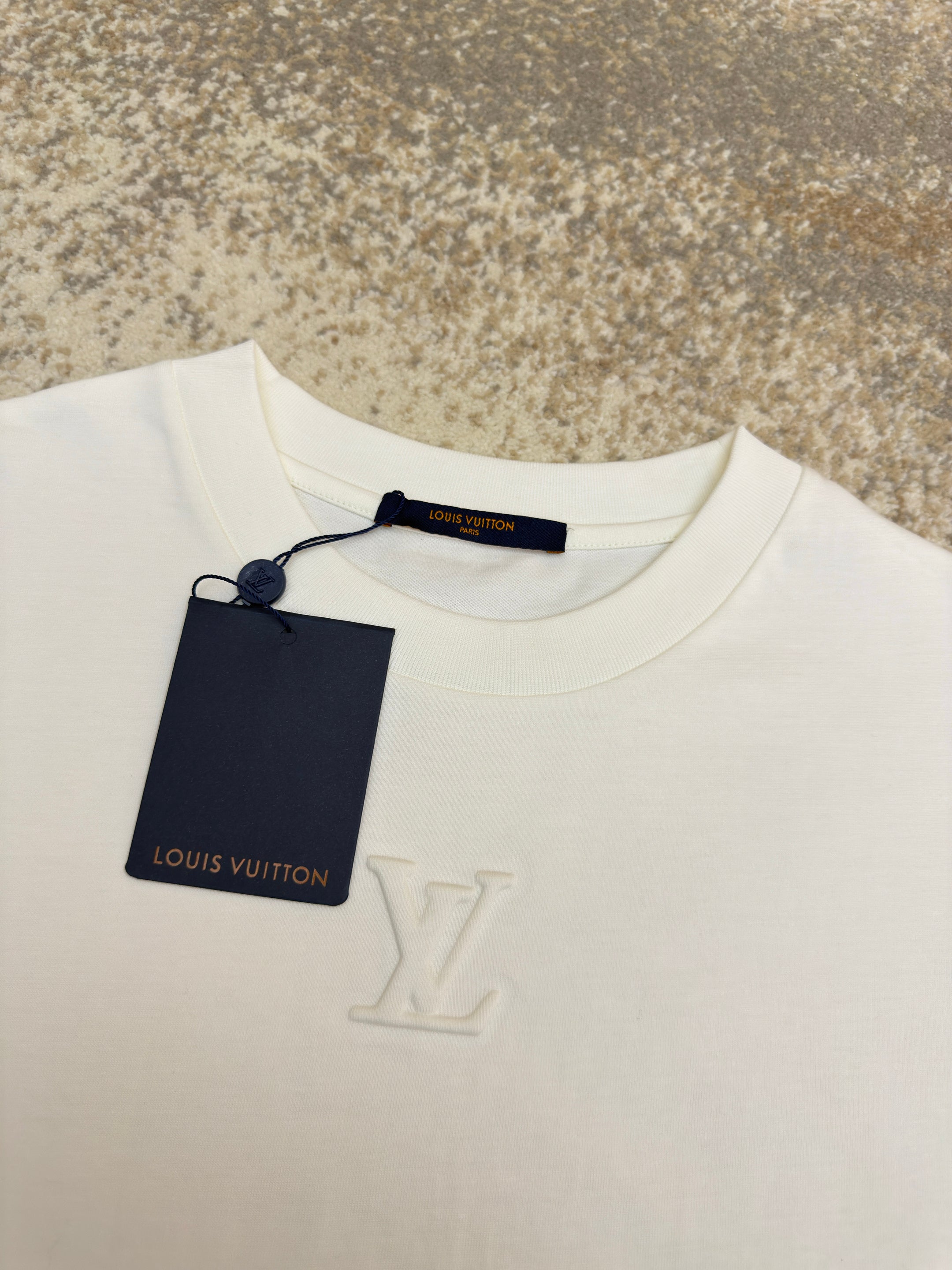 LV Embossed LV Logo T-Shirt