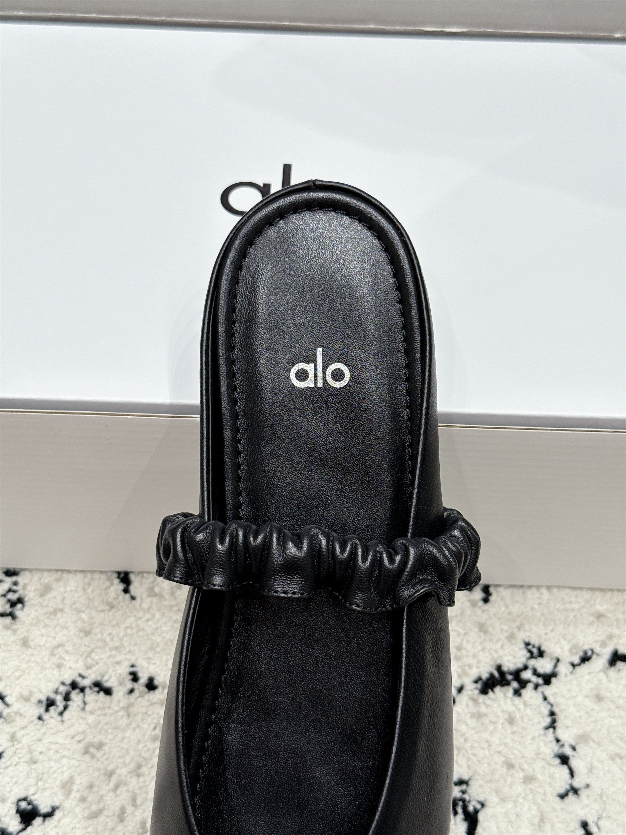 ALO Ballet Mule in Calfskin