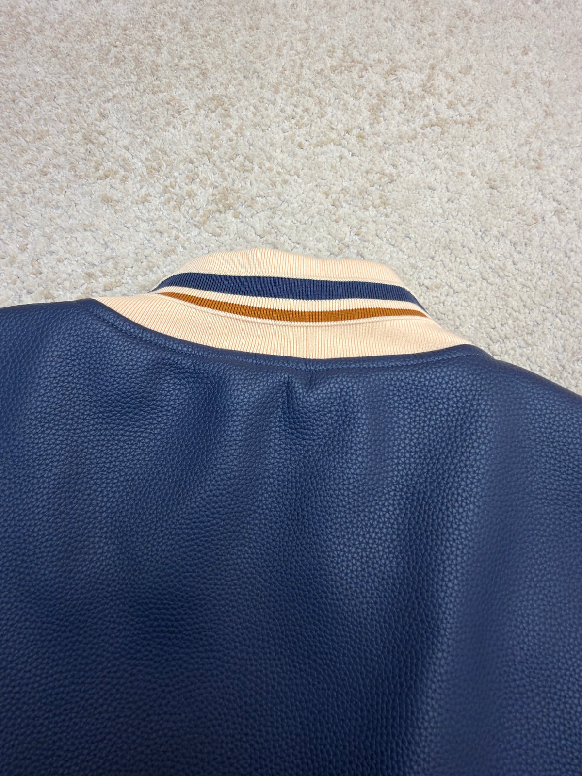 LV 1AK6V4 Sporty Leather Track Top