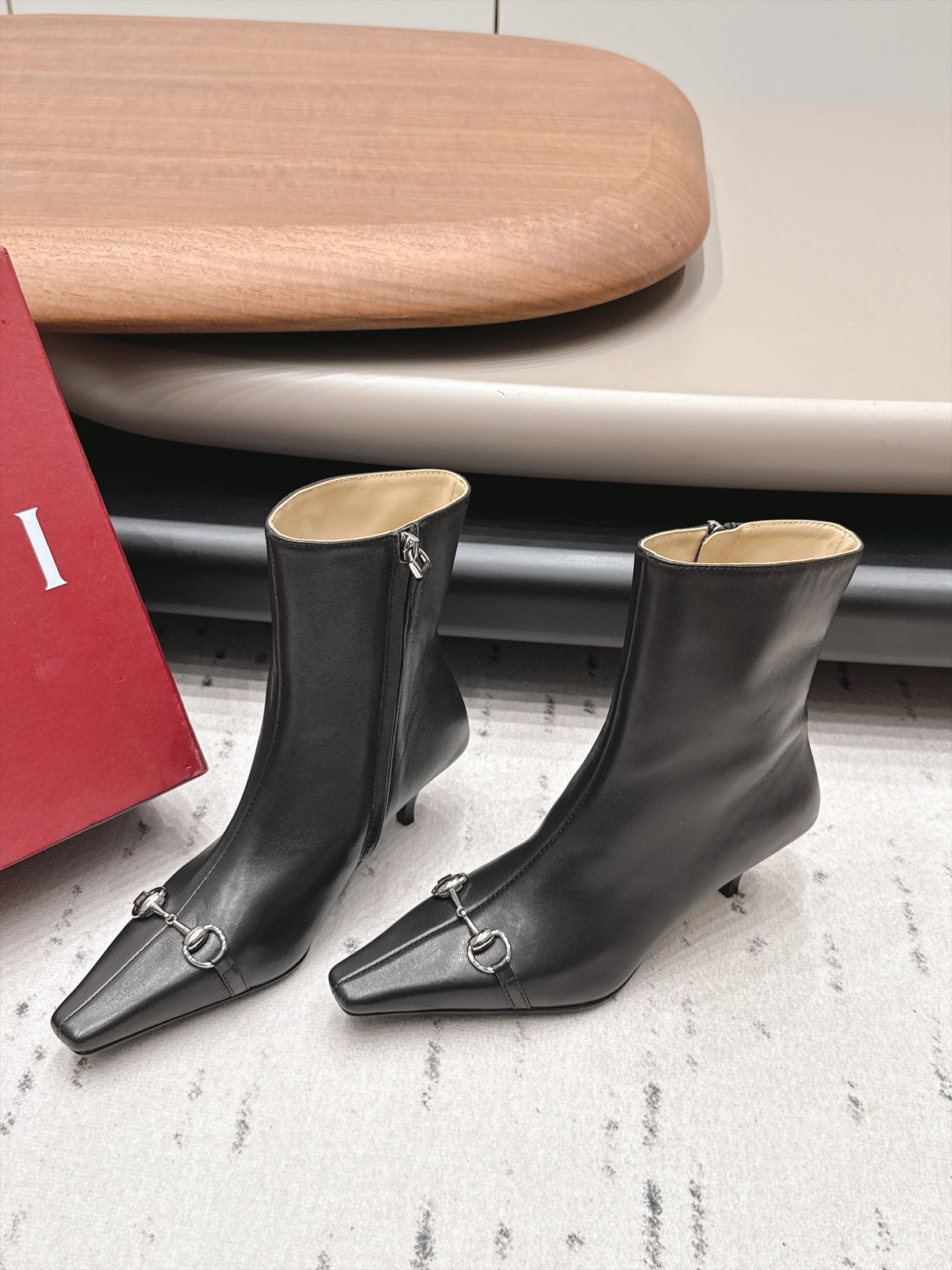Gucci Vittoria Bootie in Nappa Leather