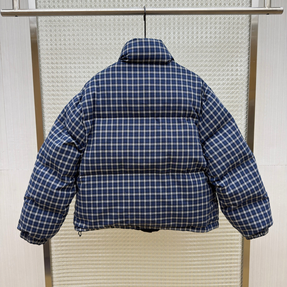 Miu Miu Reversible Flannel Down Jacket
