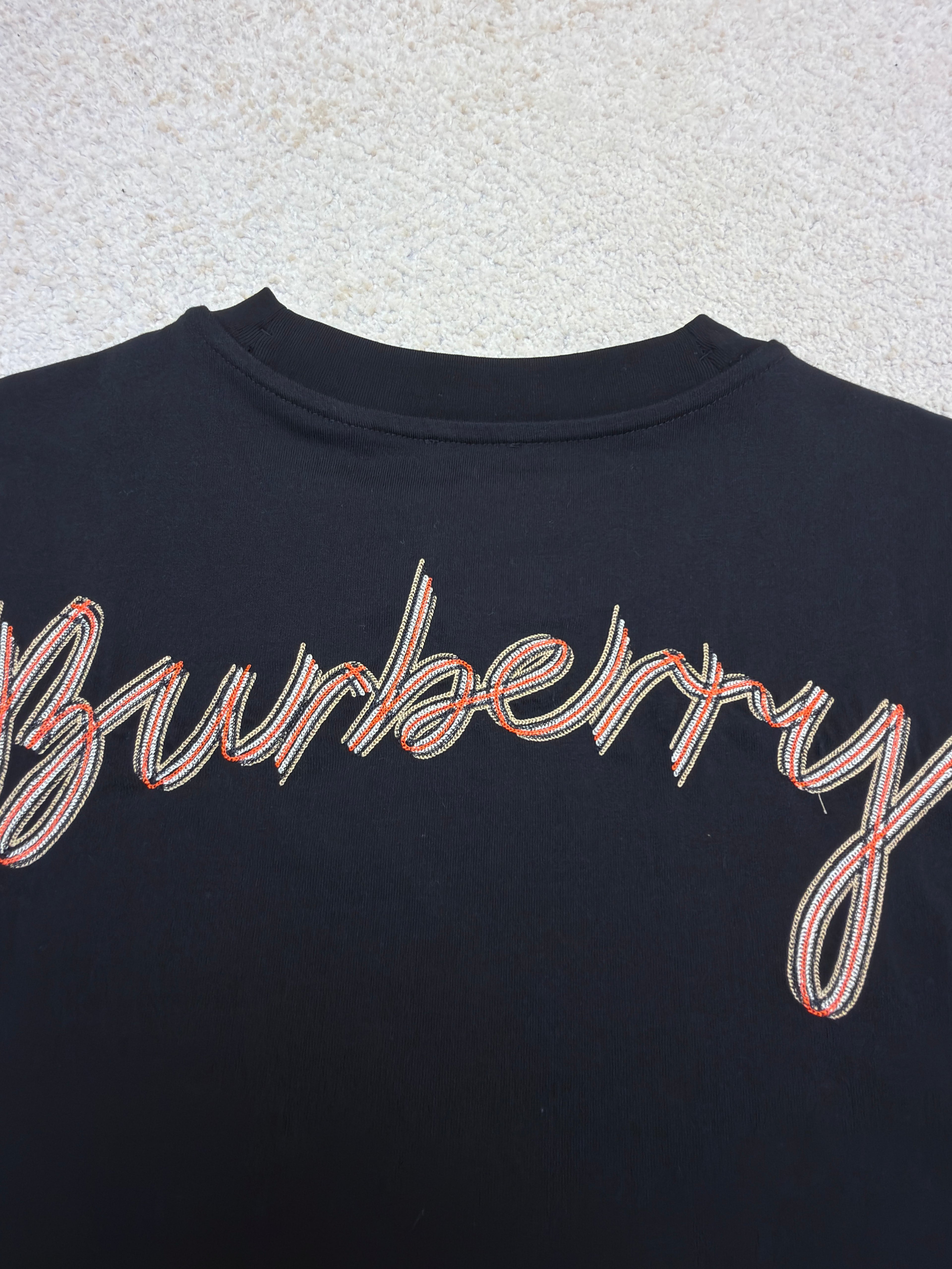 Burberry Logo Cotton T-shirt