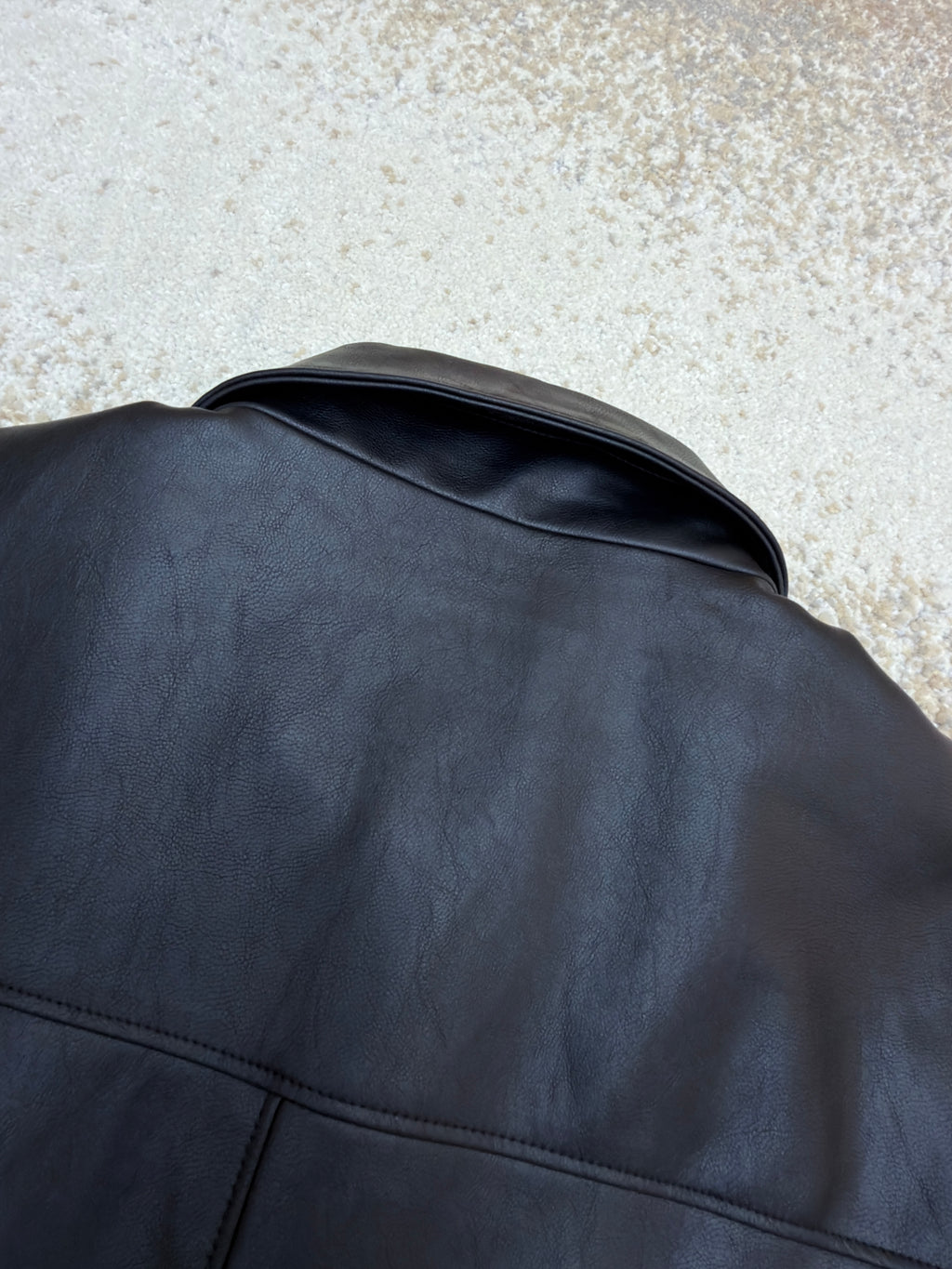 Prada Nappa Leather Shirt