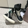 Rick Owens Geobasket Leather Sneakers