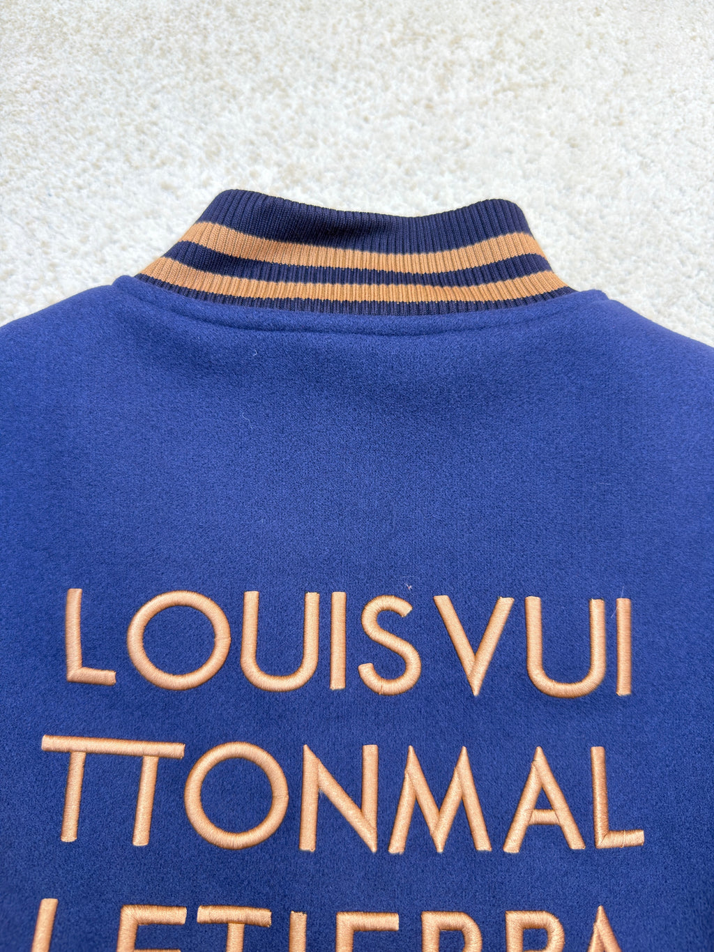 LV 1AJVKR Embellished Varsity Jacket