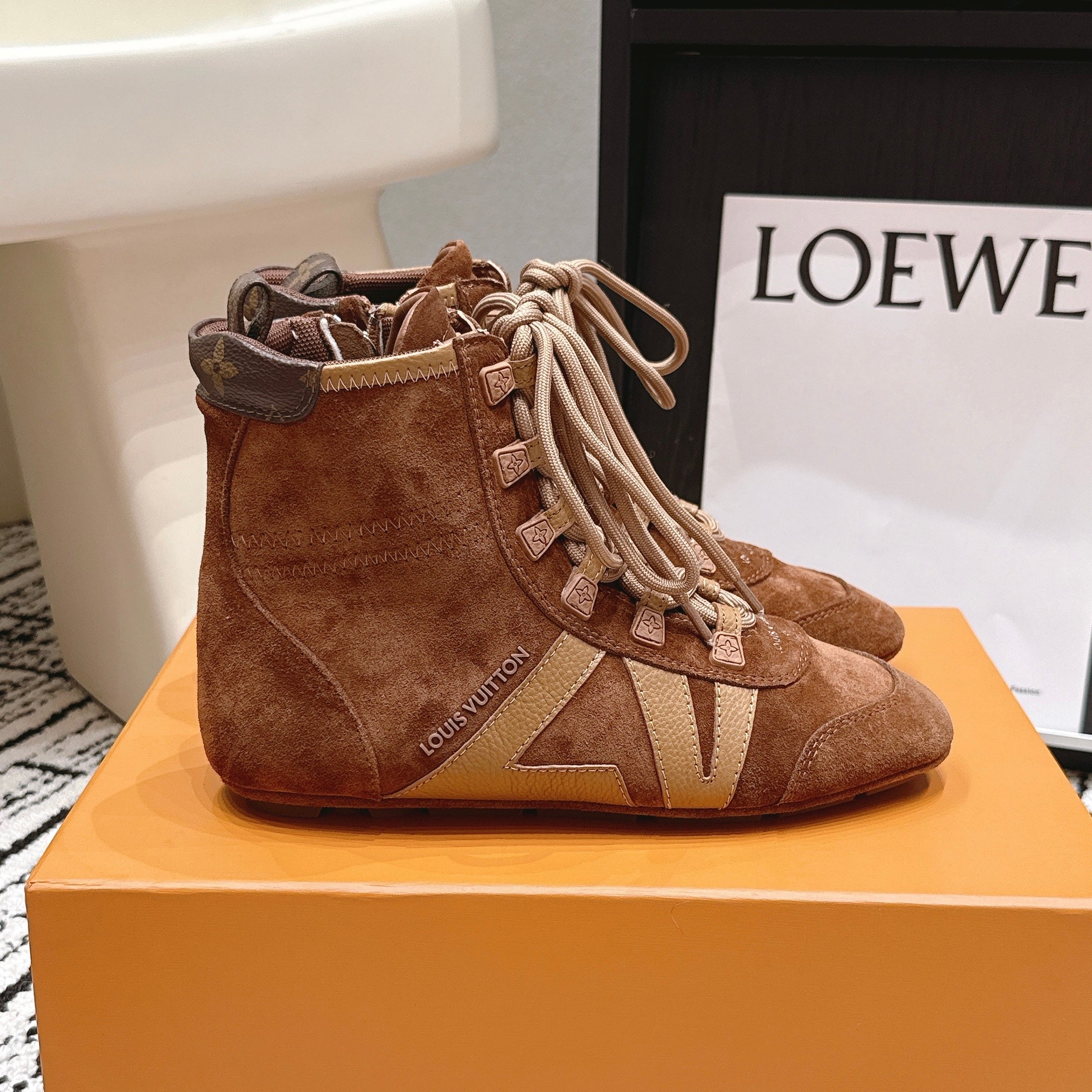 LV Sneakerina Ankle Boot