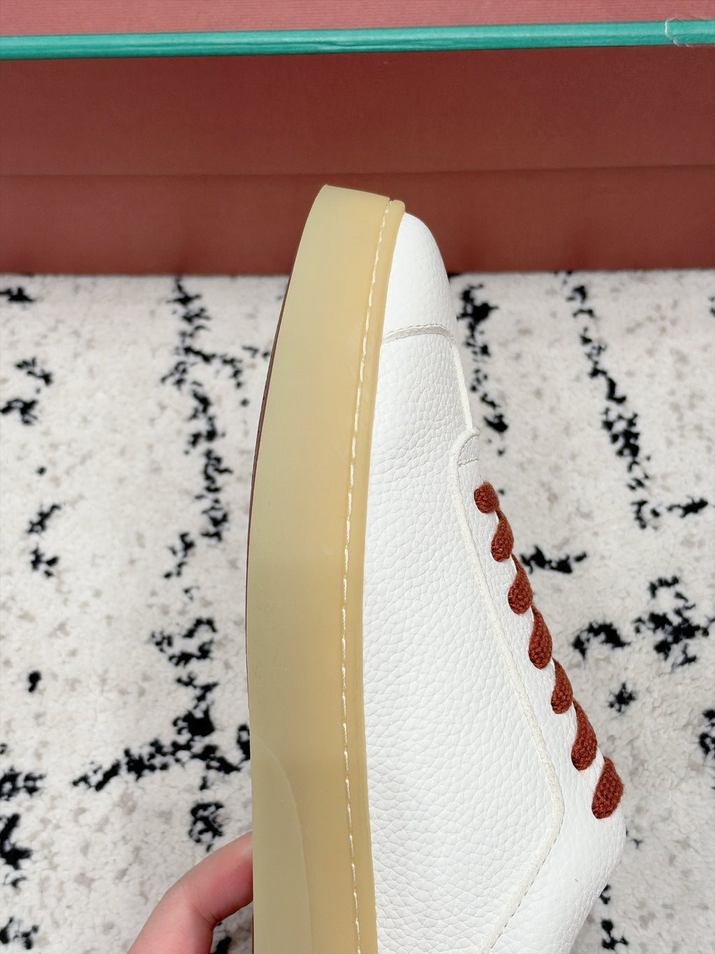 Loro Piana 70's Walk Leather Sneaker