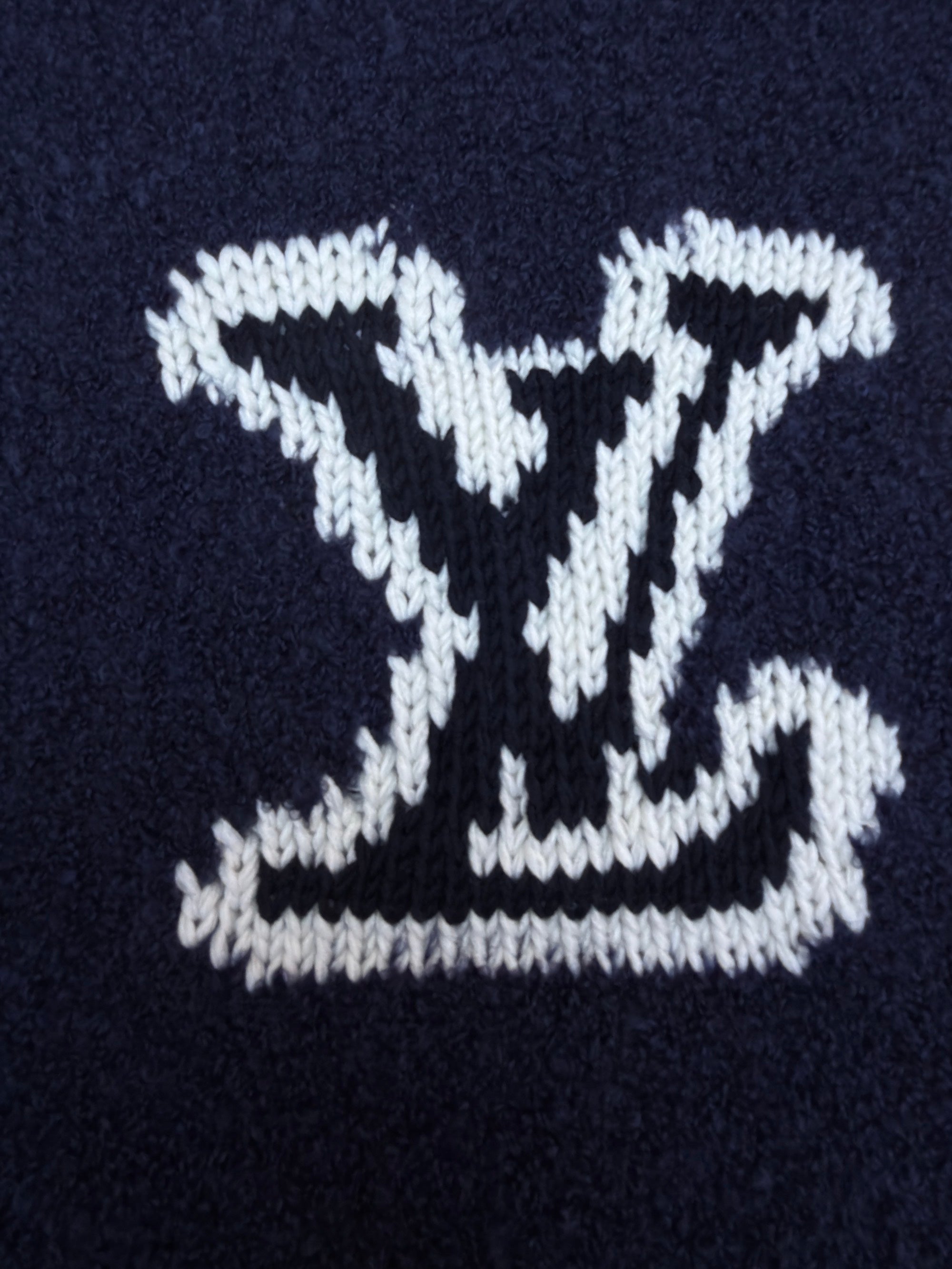 LV 1AJUIF Intarsia Crewneck