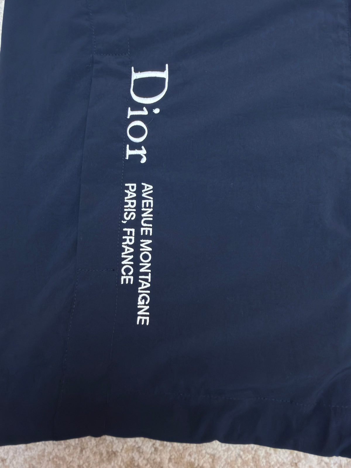 Dior Windbreaker with Montaigne Embroidery