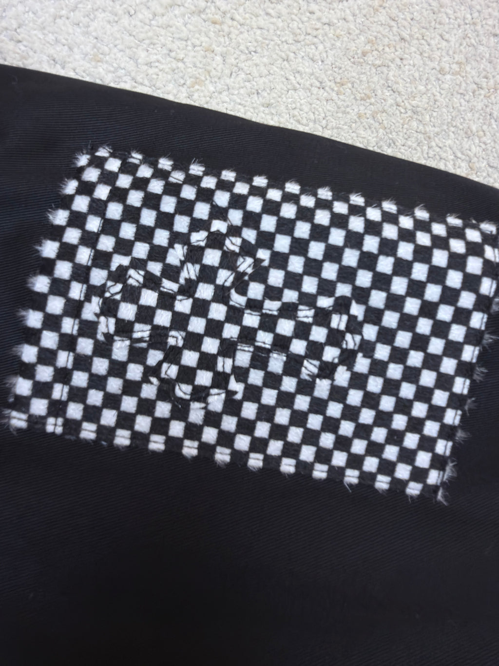 Chrome Hearts Checkerboard Cross Patch Jacket