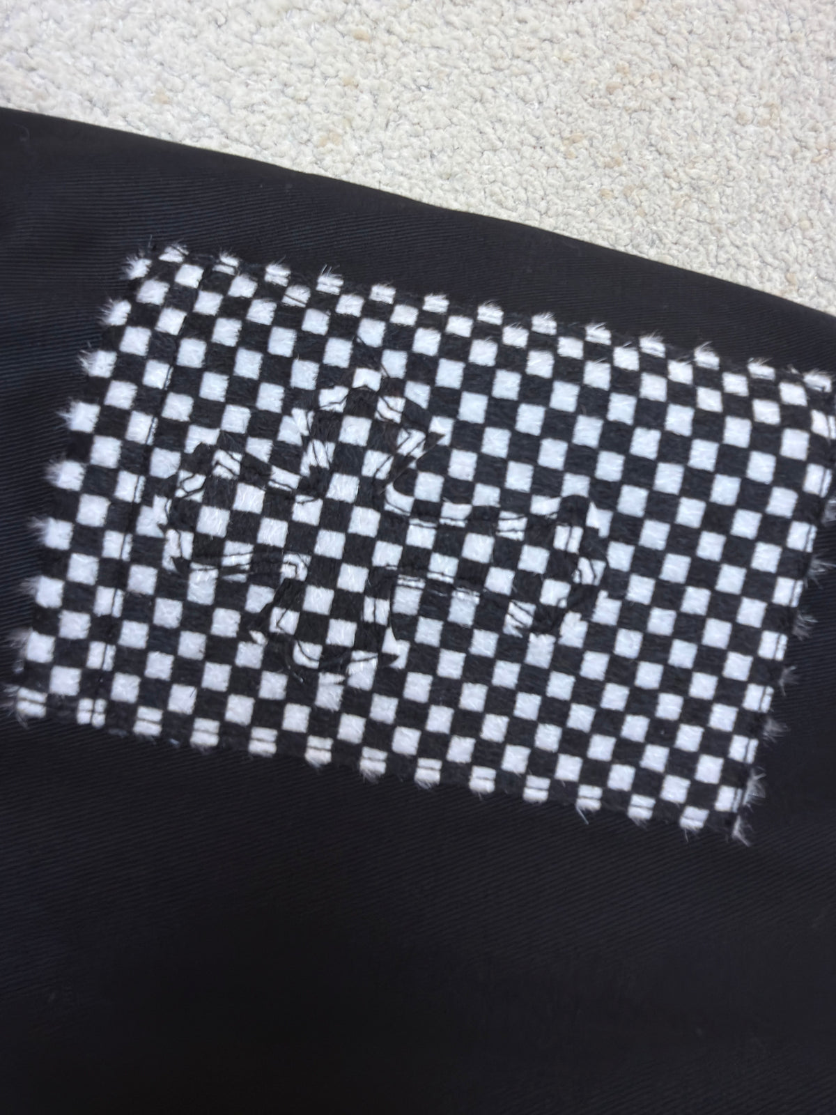 Chrome Hearts Checkerboard Cross Patch Jacket