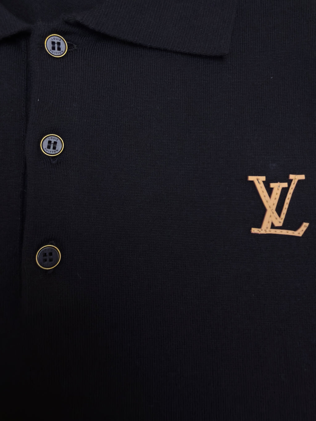 LV 1AK71B Short-Sleeved Polo Shirt With Signature