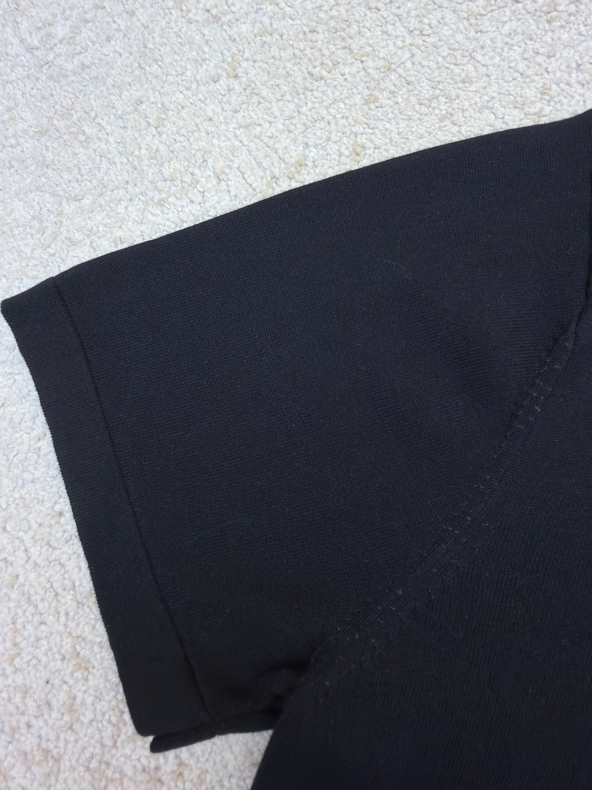 LV 1AKRN4 Gradient Signature Jacquard Short-Sleeved Crewneck