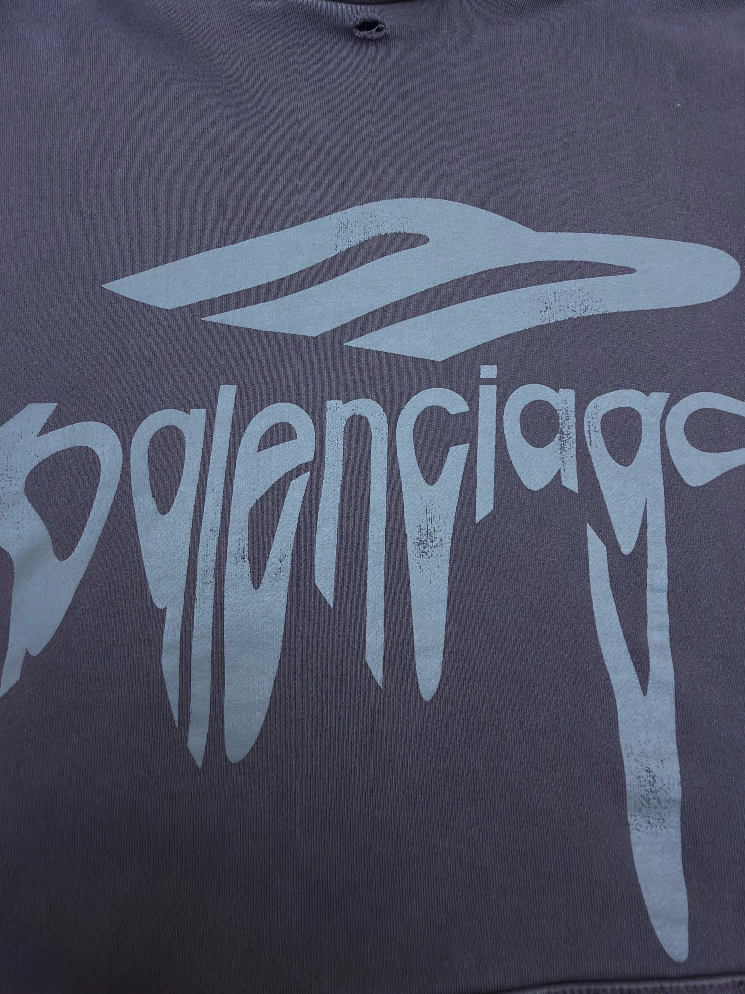 Balenciaga 3D Liquified Effect hoodie