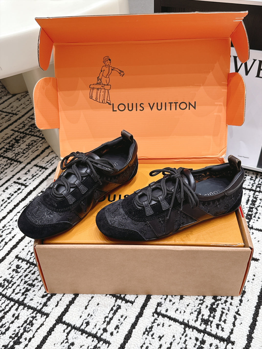 LV Sneakerina Sneaker in Semi-Transparent Mesh