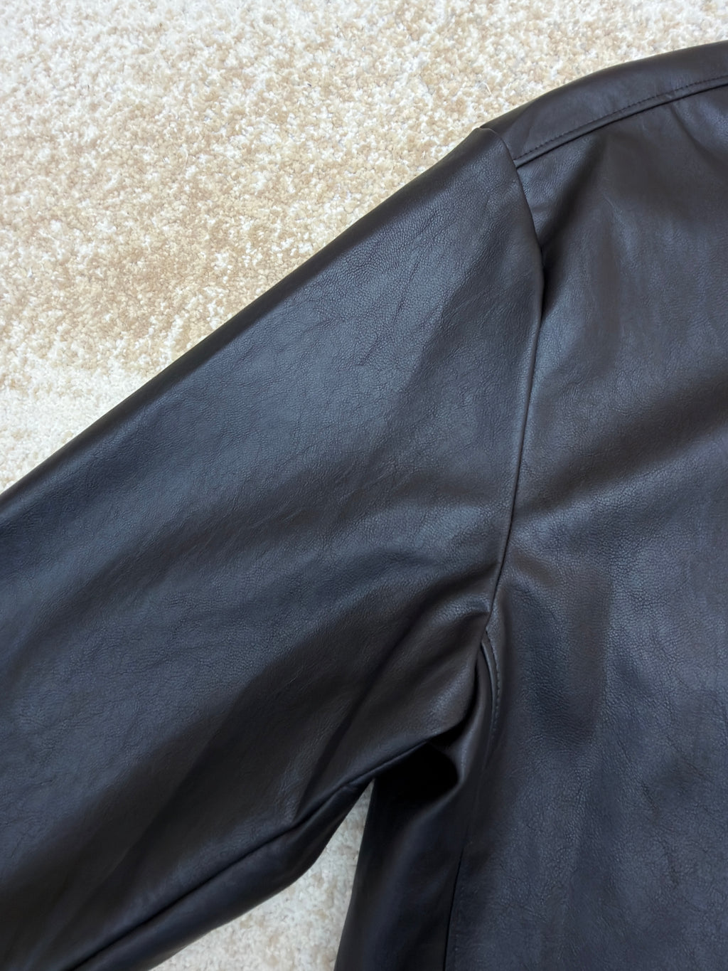 Prada Nappa Leather Shirt