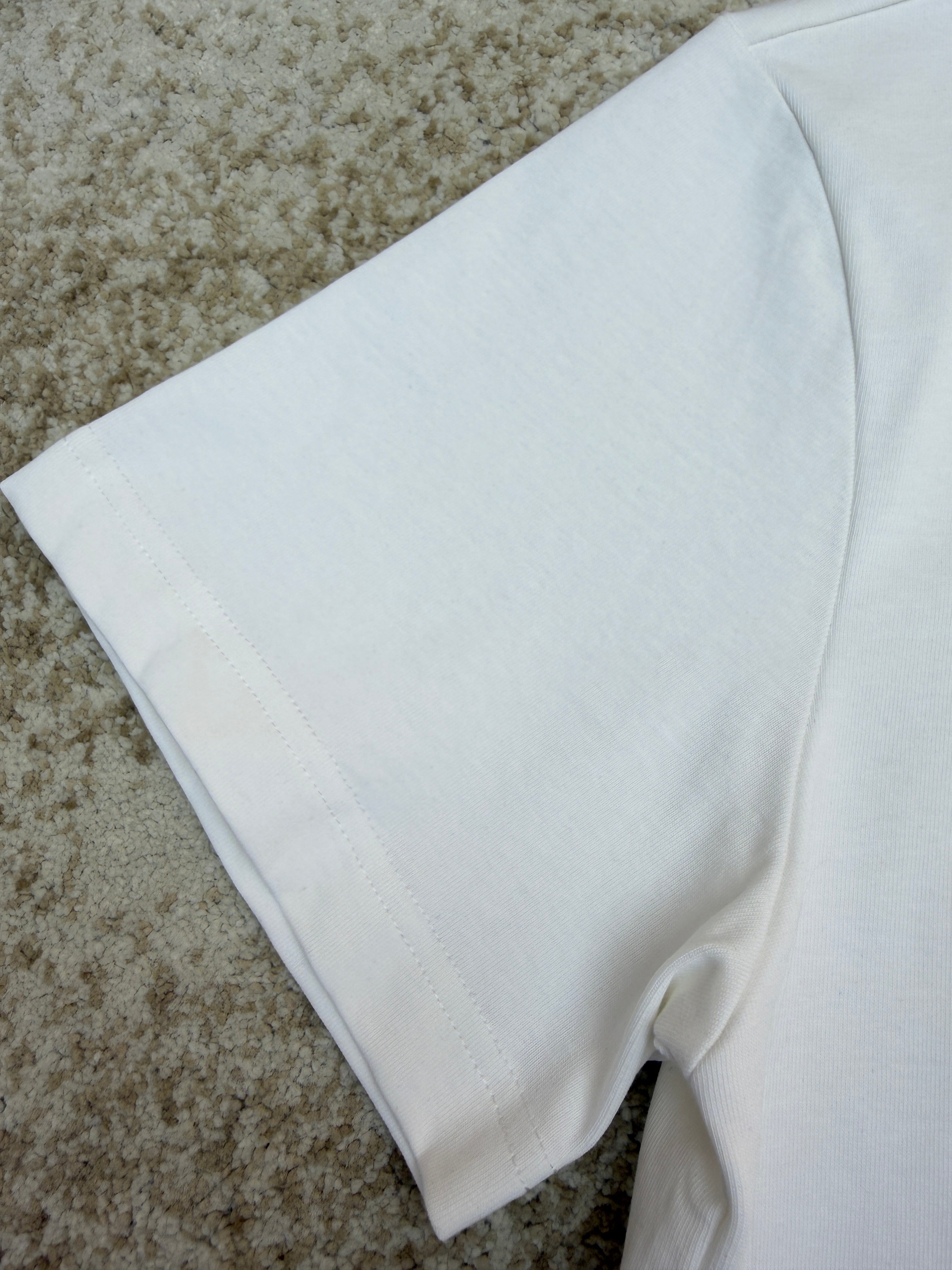 LV 1AFV79 Embroidered Signature Cotton T-Shirt