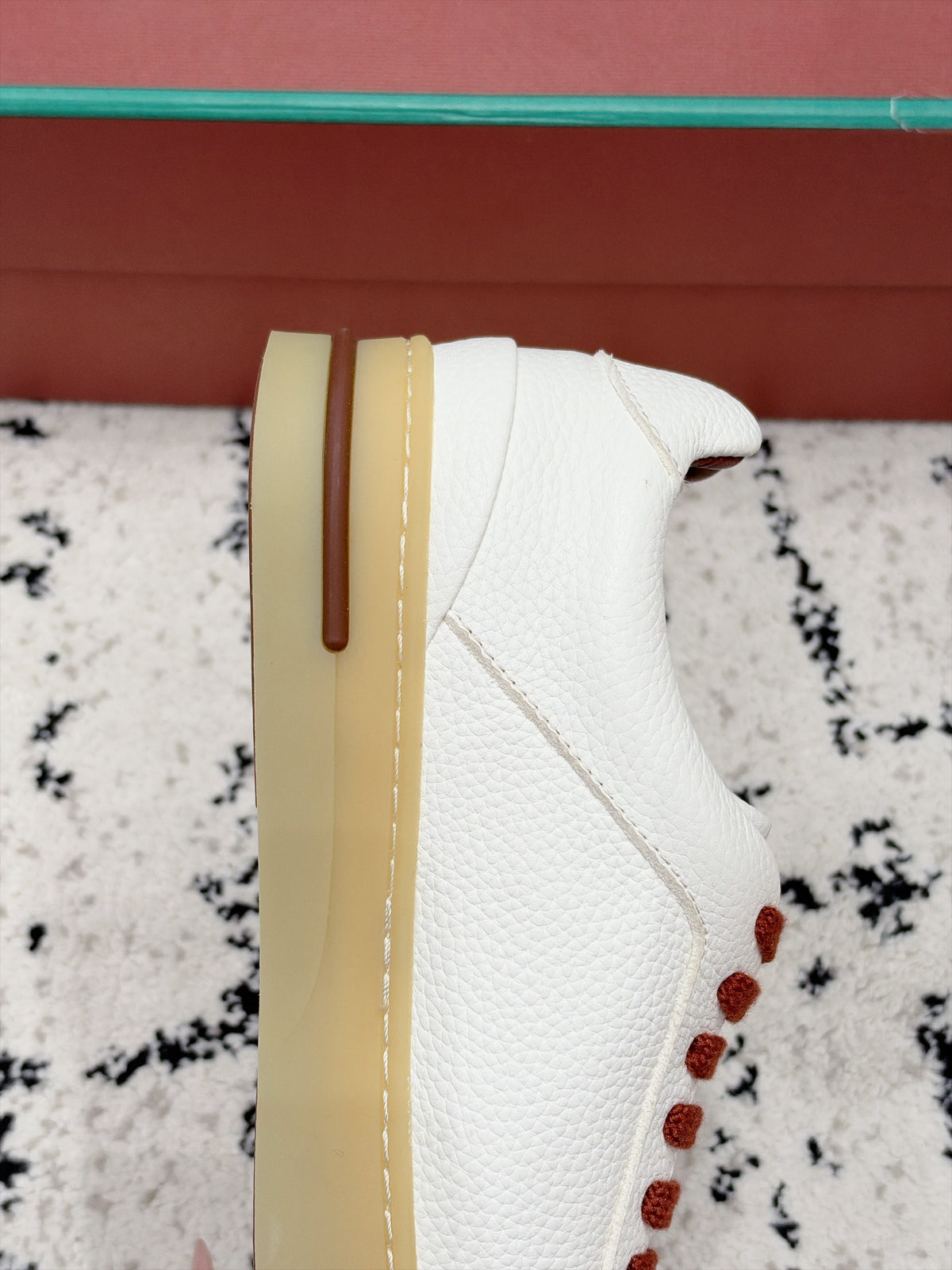 Loro Piana 70's Walk Leather Sneaker