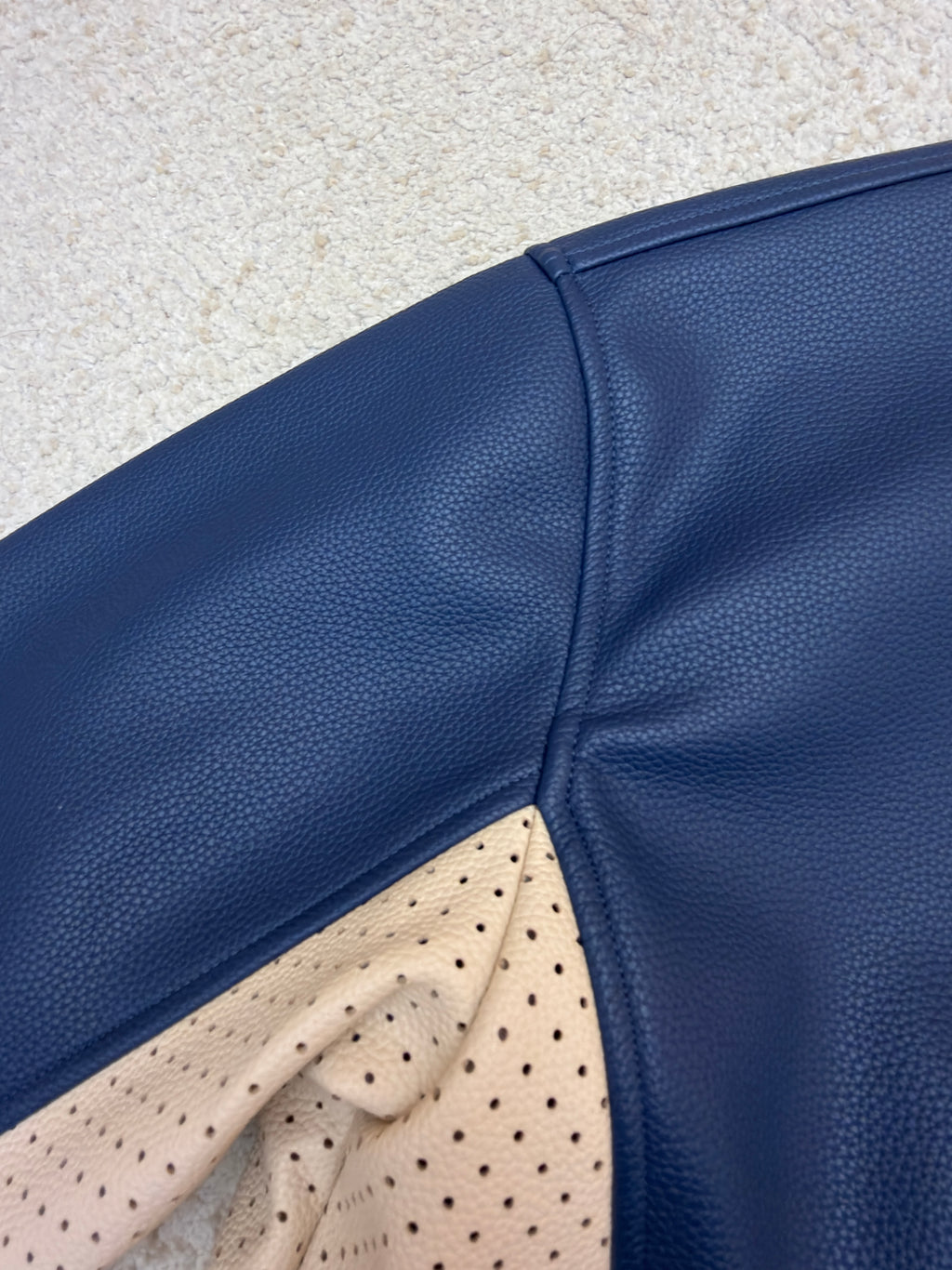 LV 1AK6V4 Sporty Leather Track Top