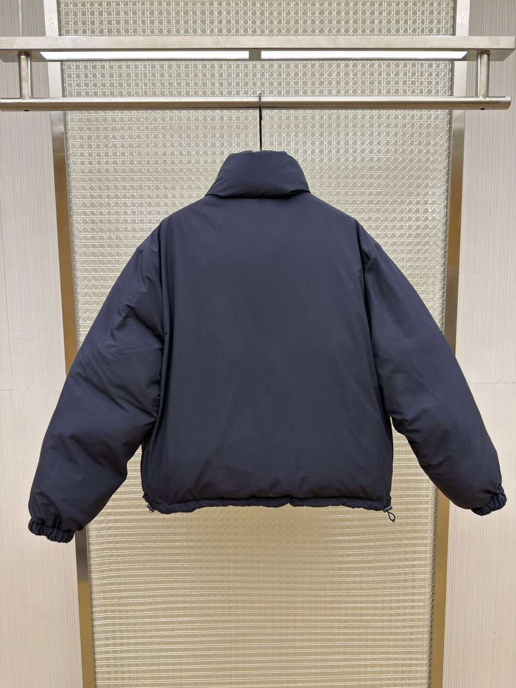 Miu Miu Reversible Flannel Down Jacket