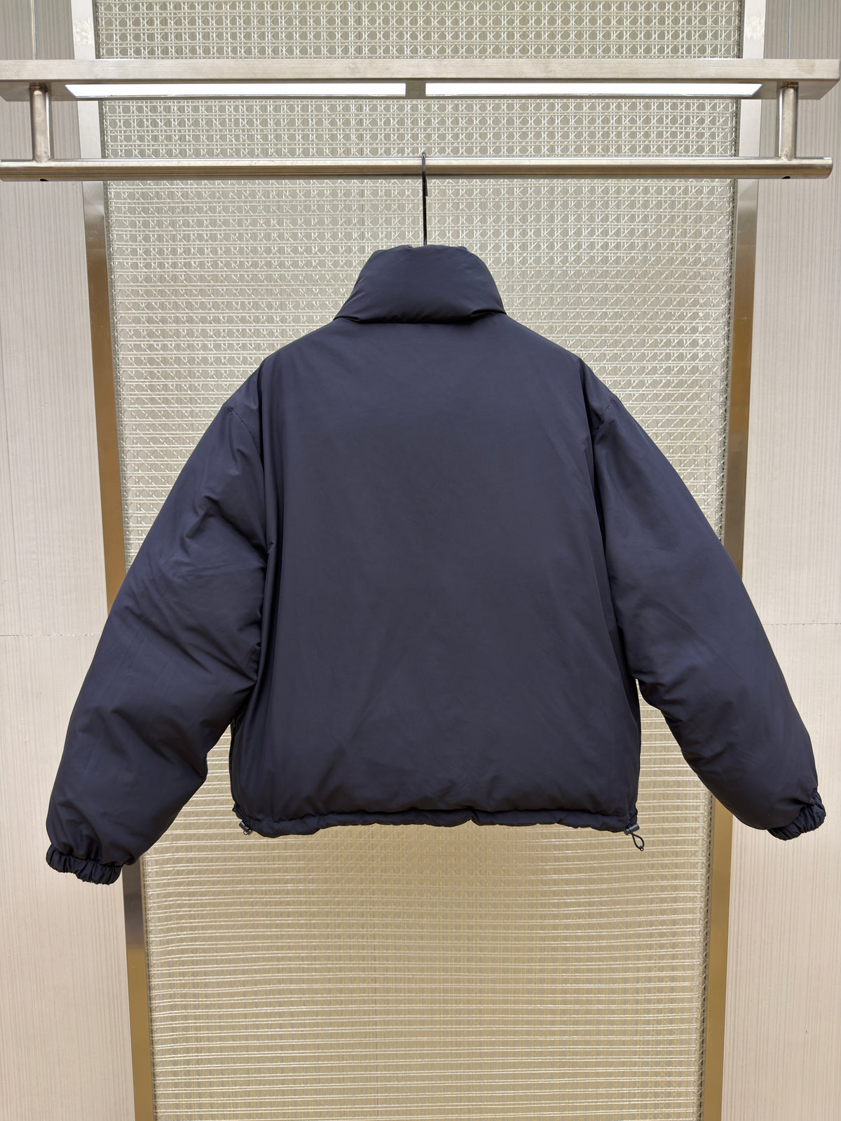 Miu Miu Reversible Flannel Down Jacket