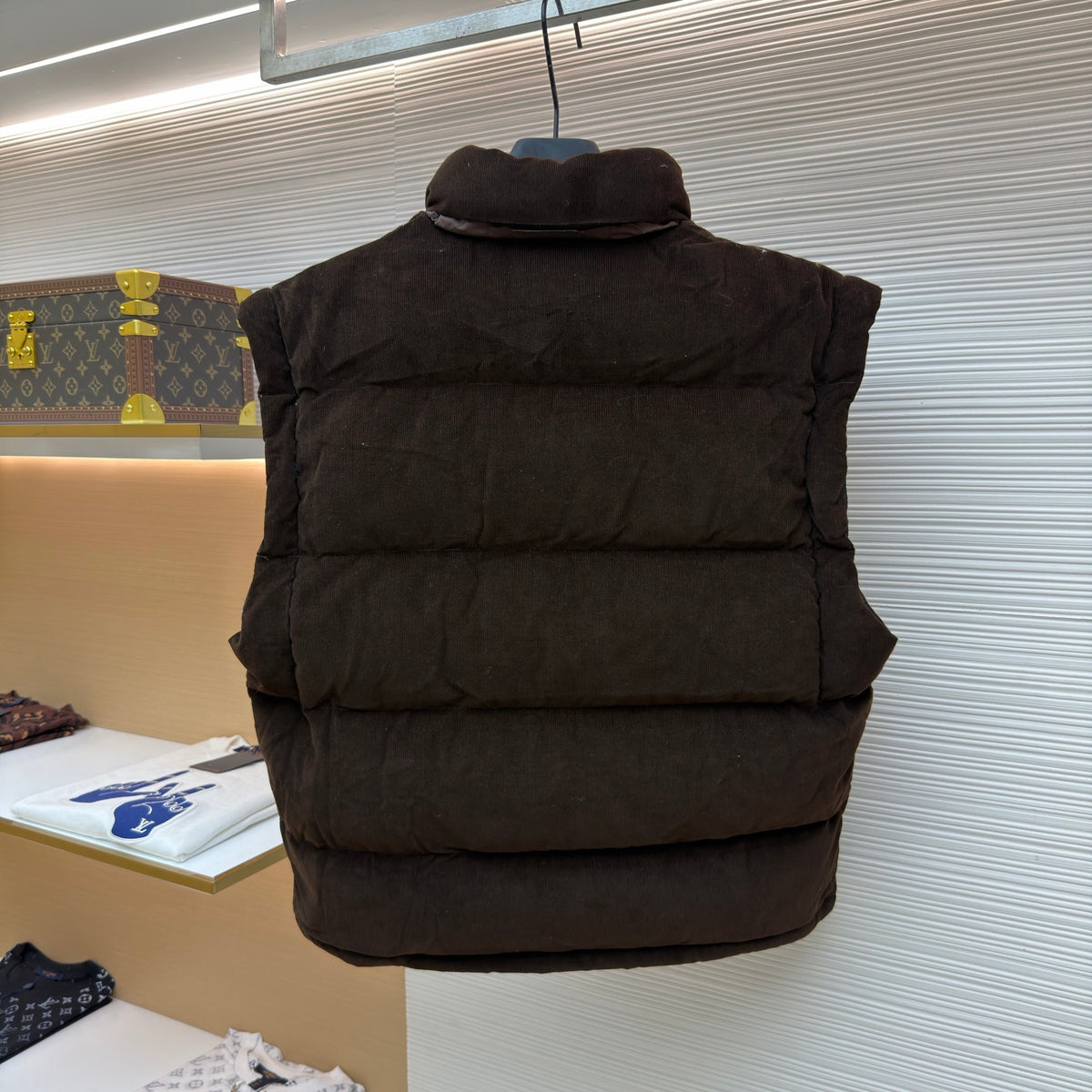 Prada Corduroy Quilted Jacket