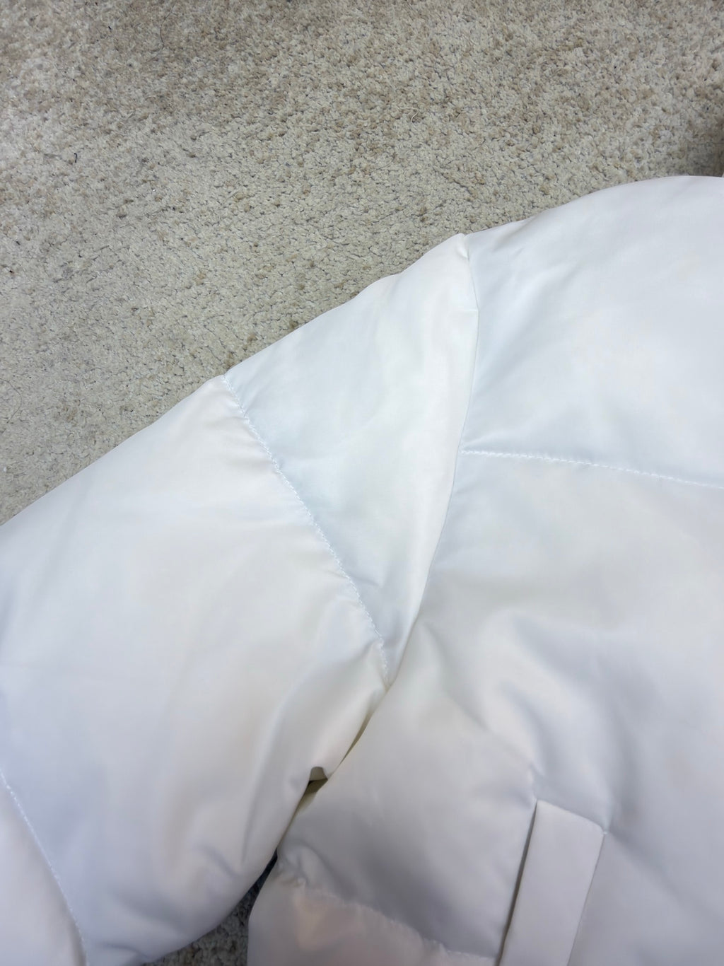Prada Re-Nylon Cropped Convertible Down Jacket