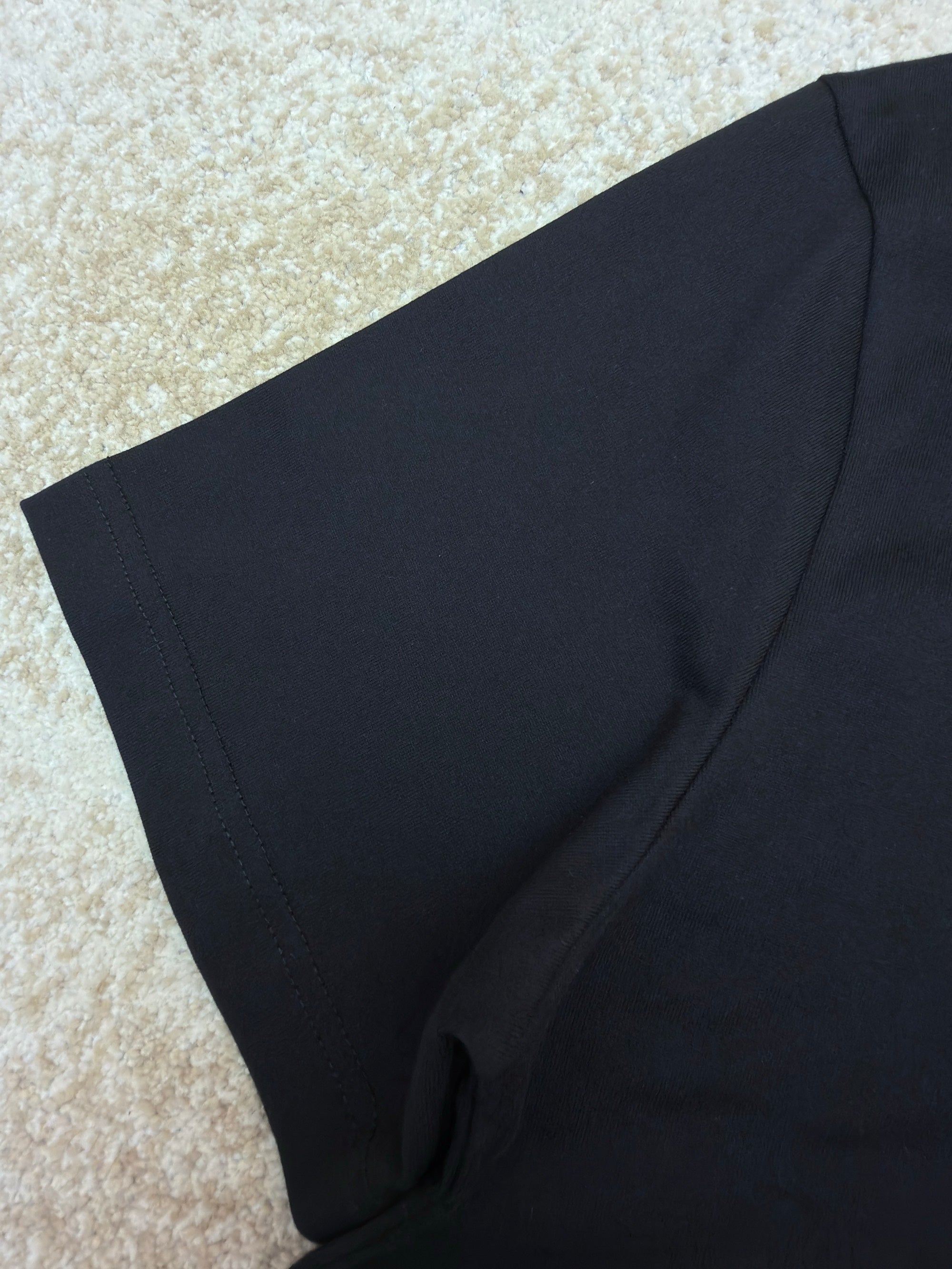 LV 1AK7G3 Embroidered Signature Short-Sleeved T-Shirt