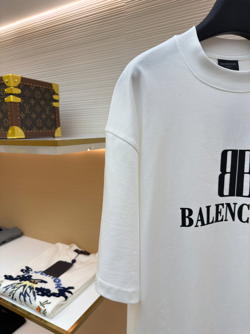 Balenciaga Cotton Nano BB T-Shirt
