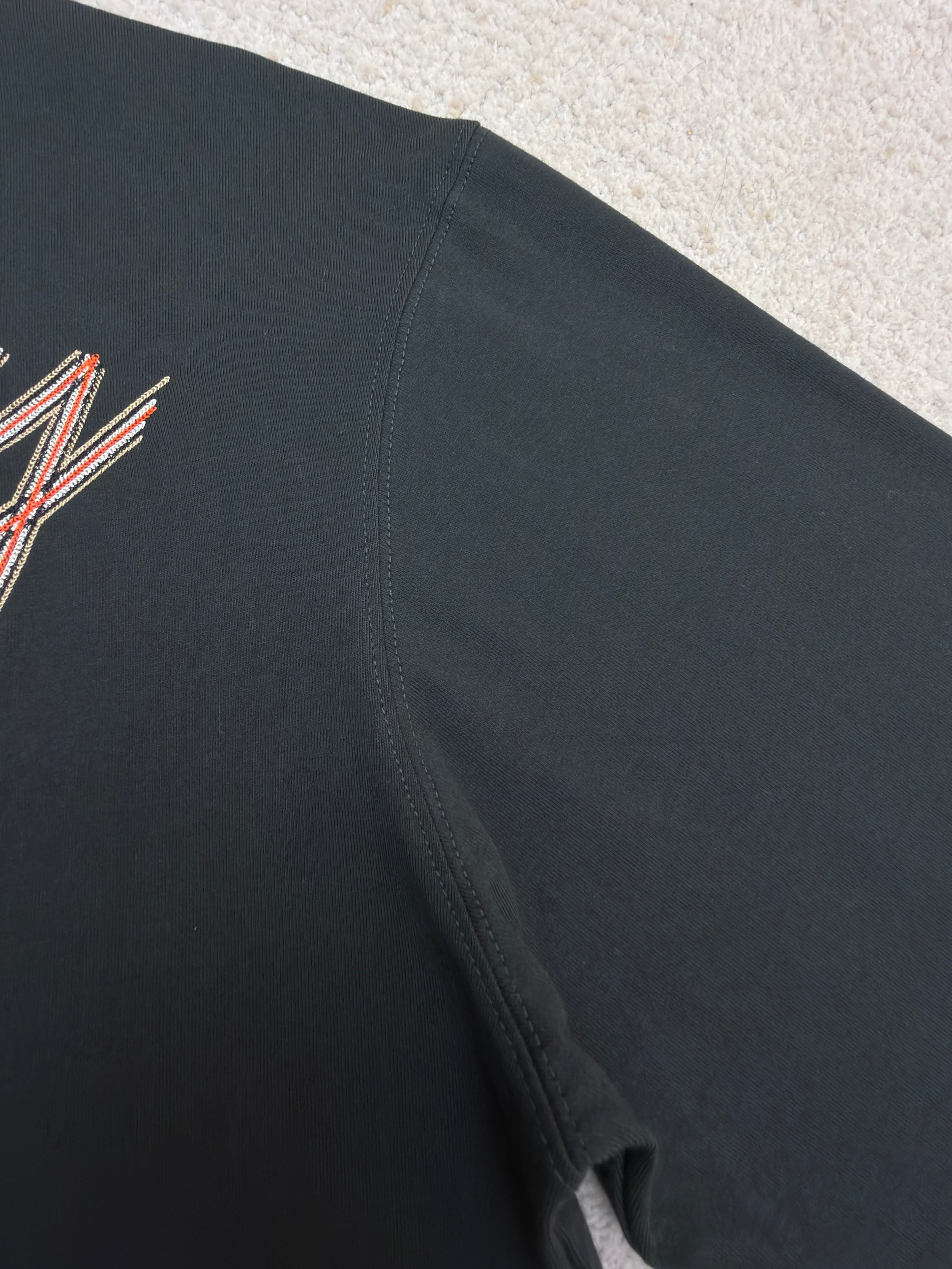 Burberry Long-sleeve Logo Cotton T-shirt