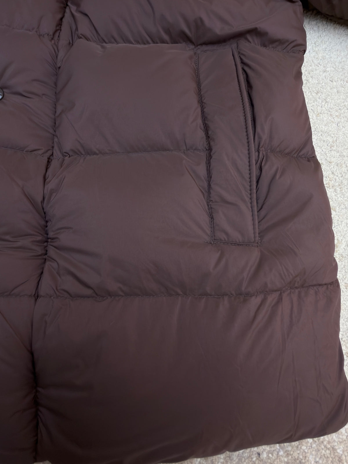 Moncler Maya Hooded Short Down Jacket in Matte Nylon