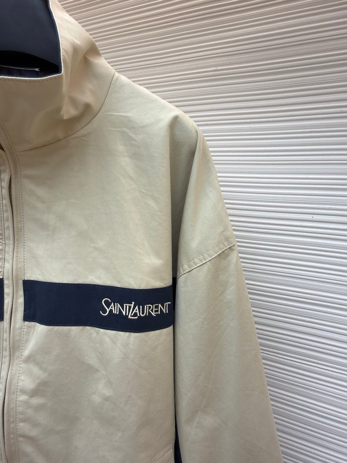 Saint Laurent Jacket In Cotton