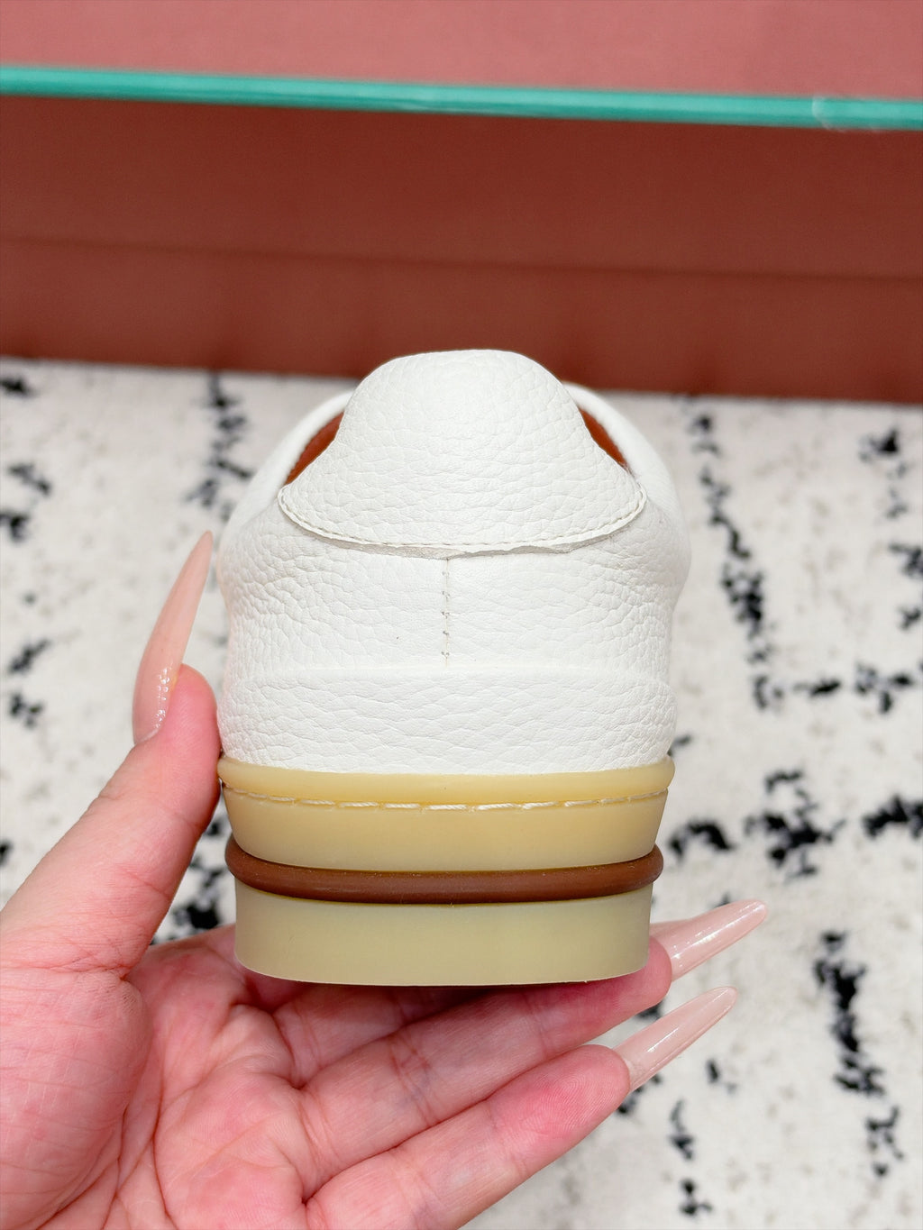 Loro Piana 70's Walk Leather Sneaker