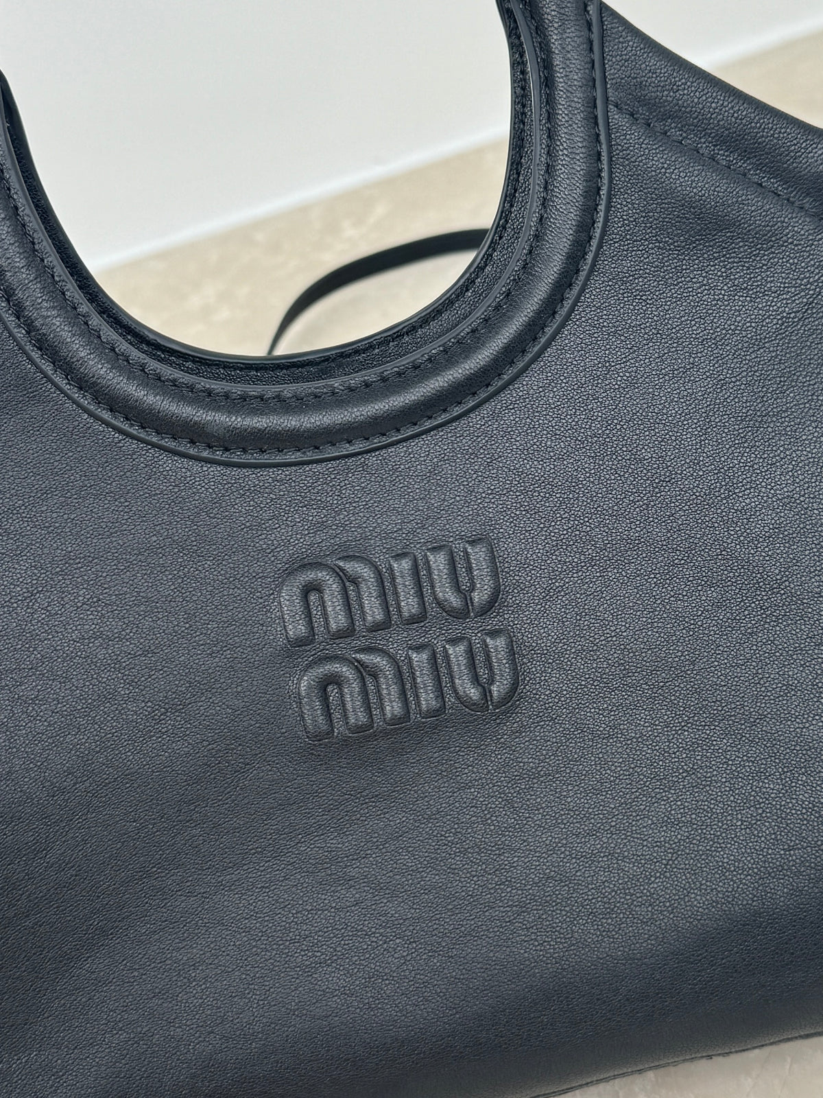 Miu Miu Ivy Tote Bag in Nappa Leather