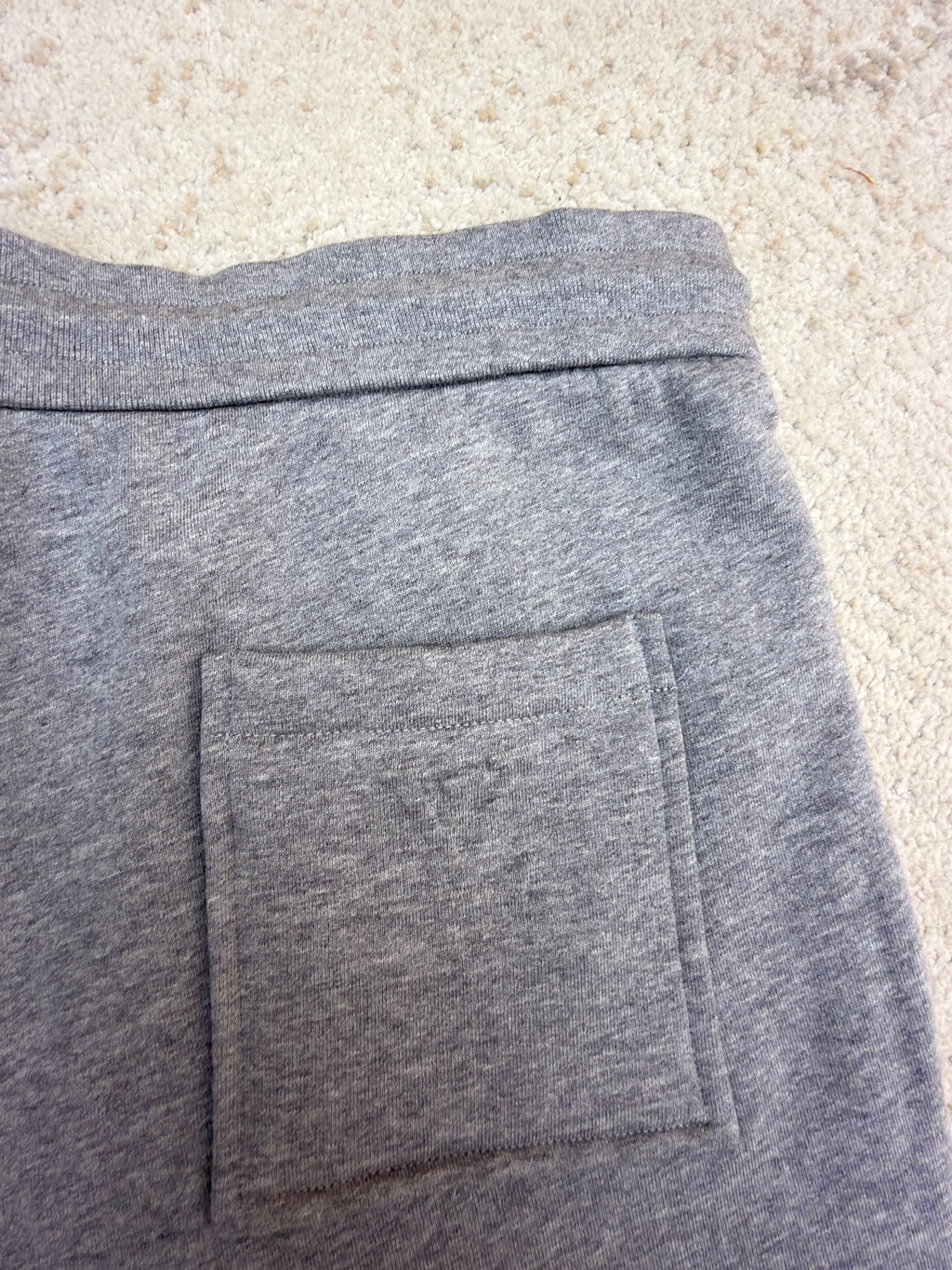 LV 1AK6IL Embossed Signature Detail Pants