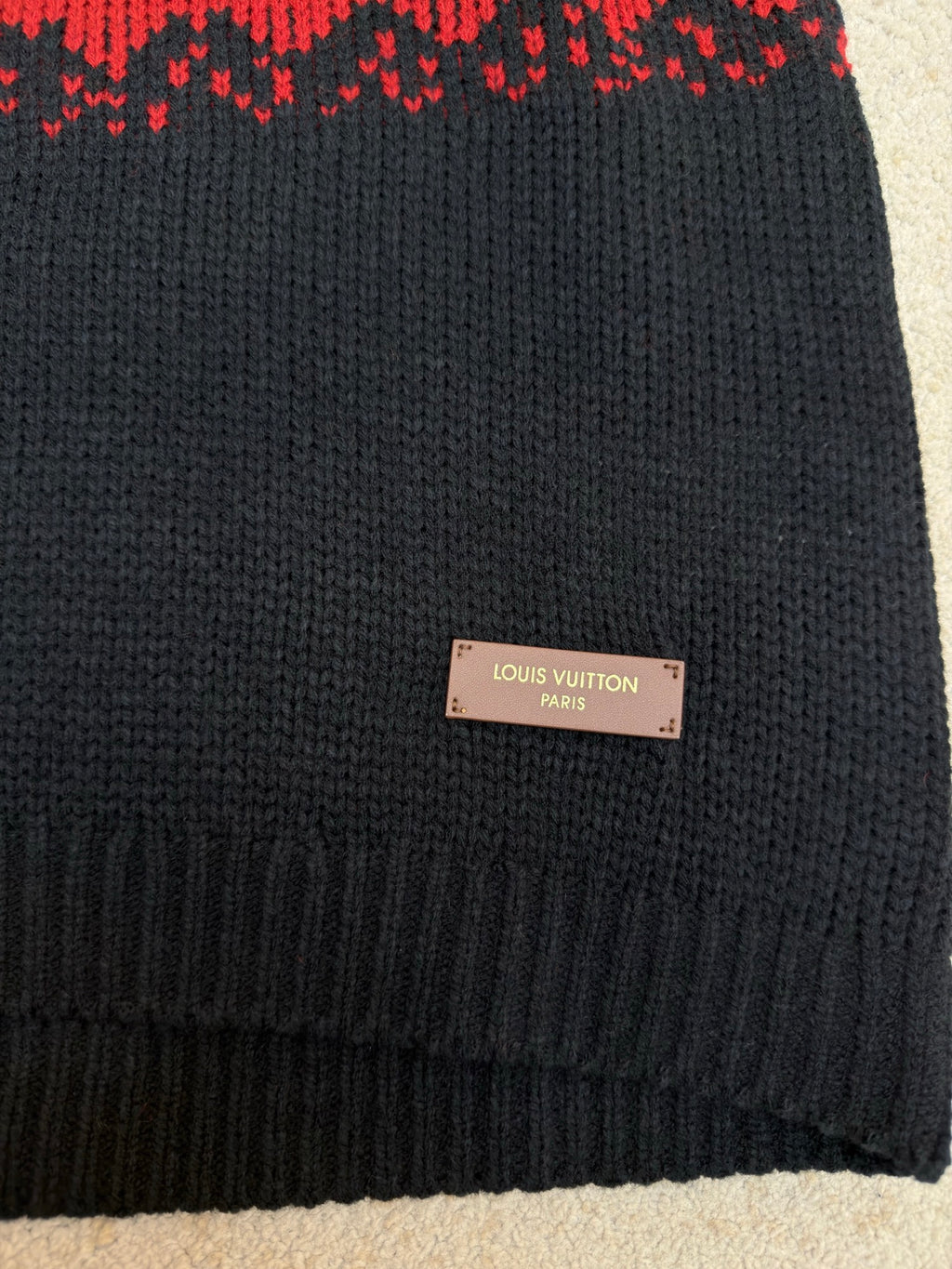 LV 1AKOB2 Jacquard Pullover
