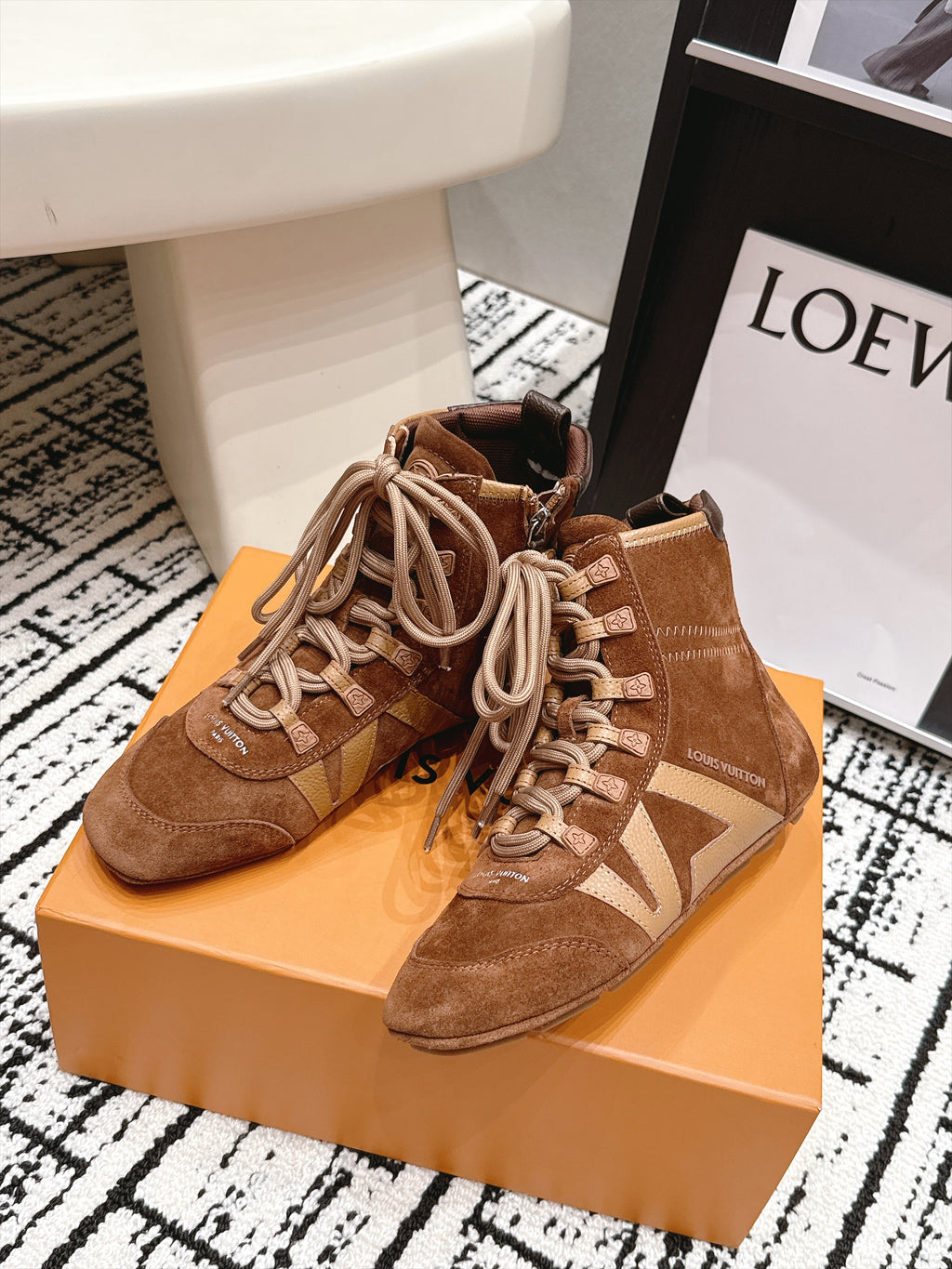 LV Sneakerina Ankle Boot