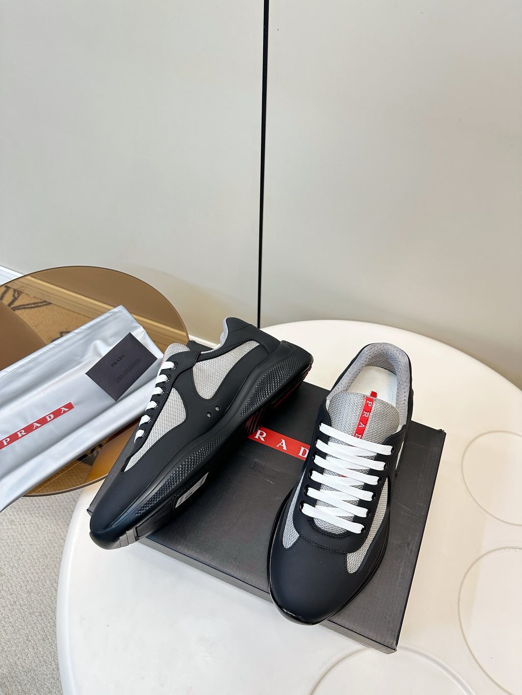 Prada America's Cup Sneaker Soft Rubber