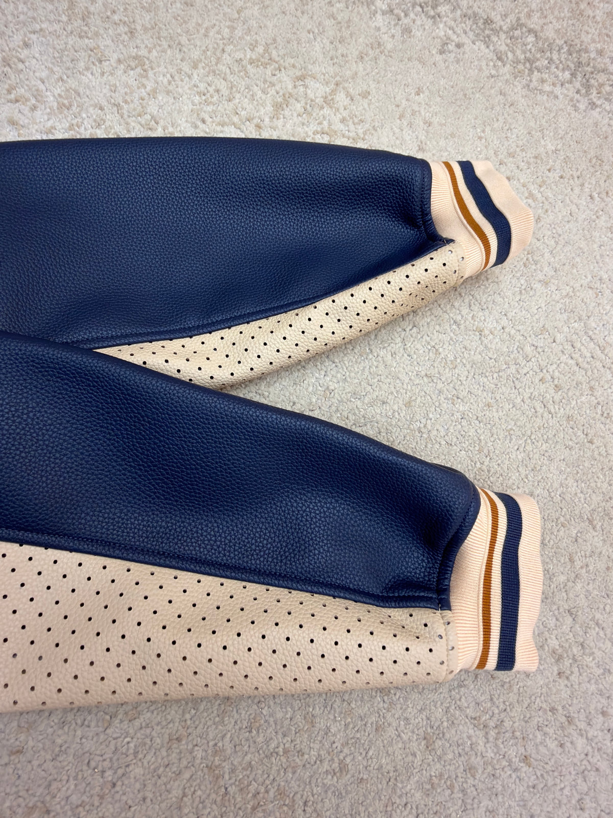 LV 1AK6V4 Sporty Leather Track Top