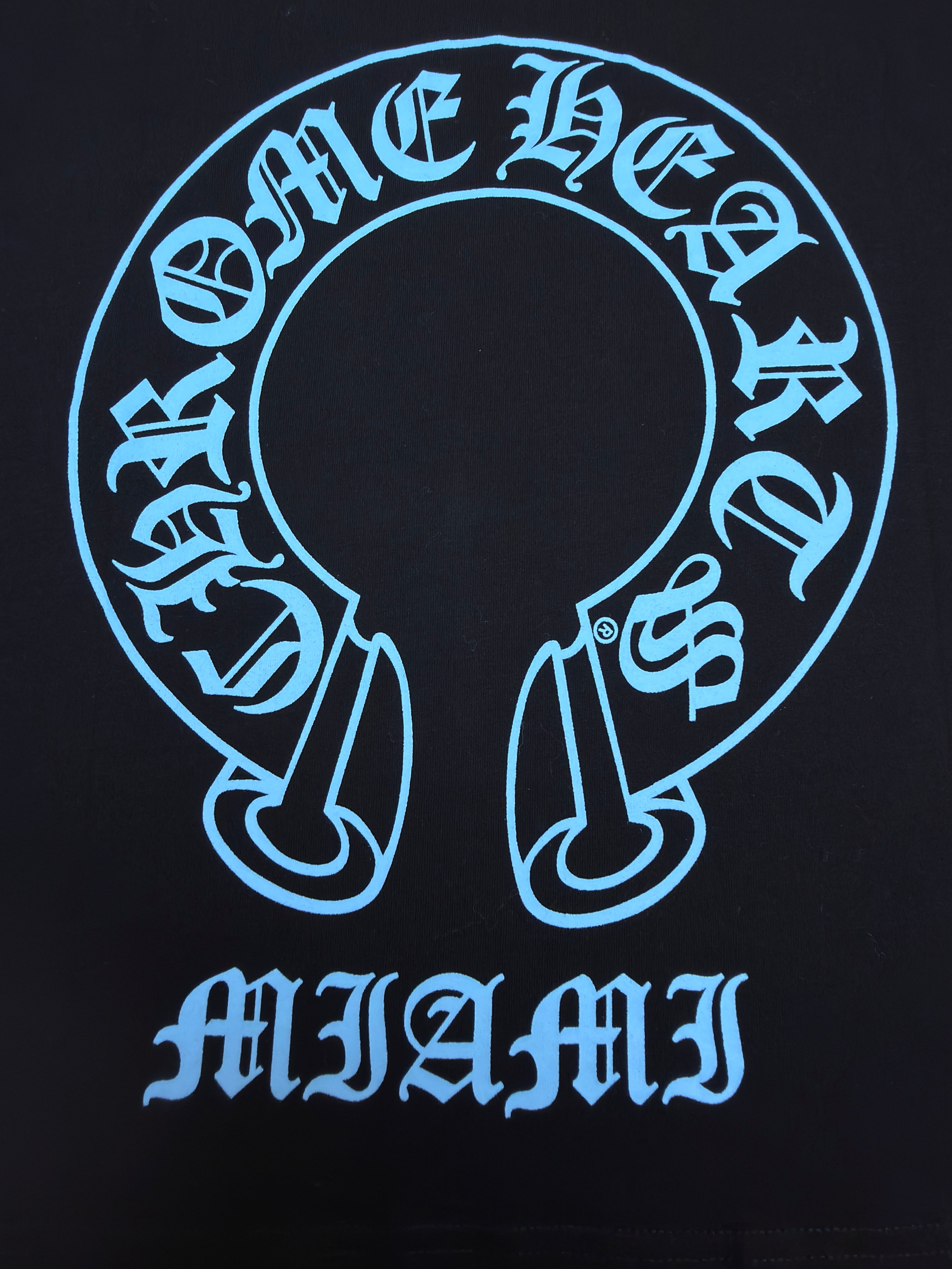 Chrome Hearts Horseshoe Long Sleeve T-Shirt