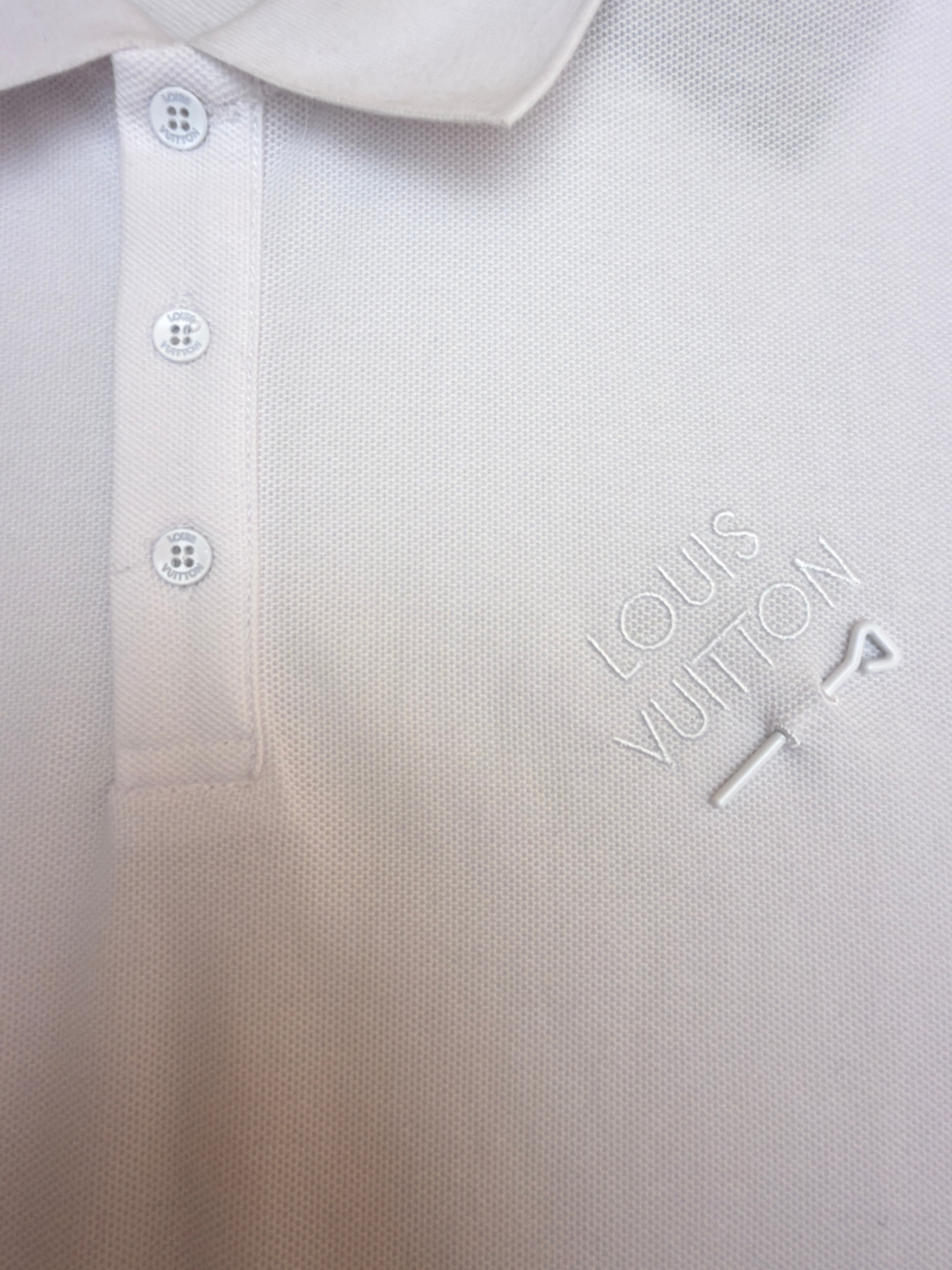 LV Signature Embroidered Pin Polo