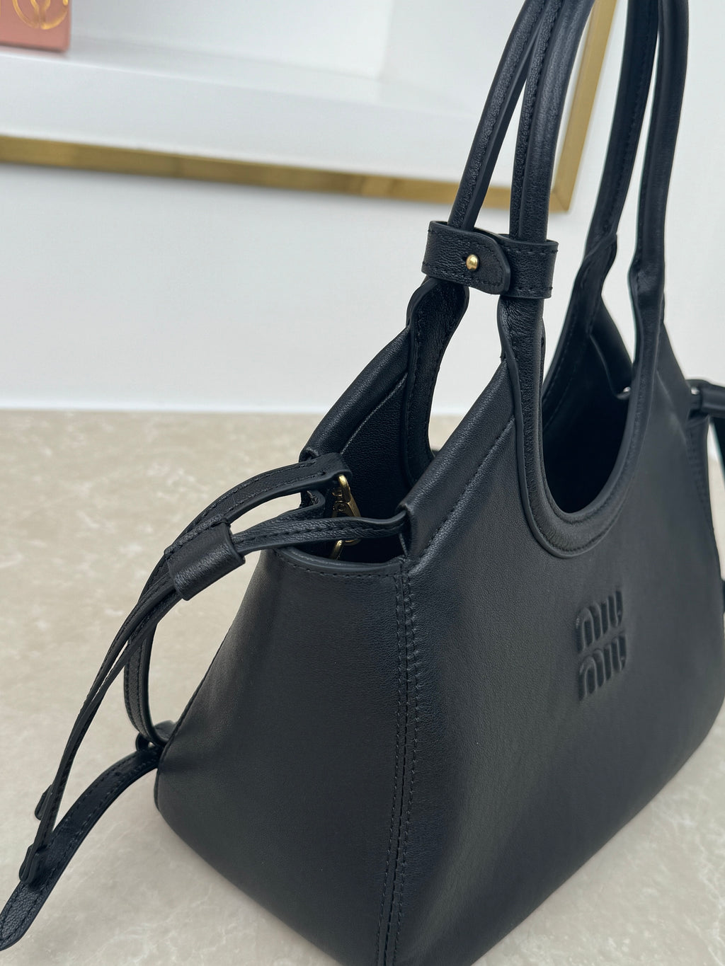 Miu Miu Ivy Tote Bag in Nappa Leather