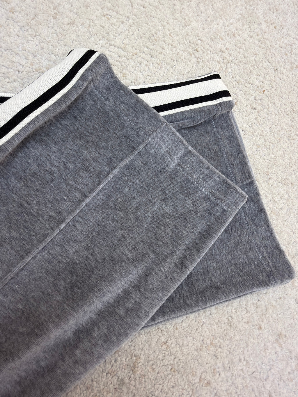 Celine Tracksuit Pants in Velvet Cotton