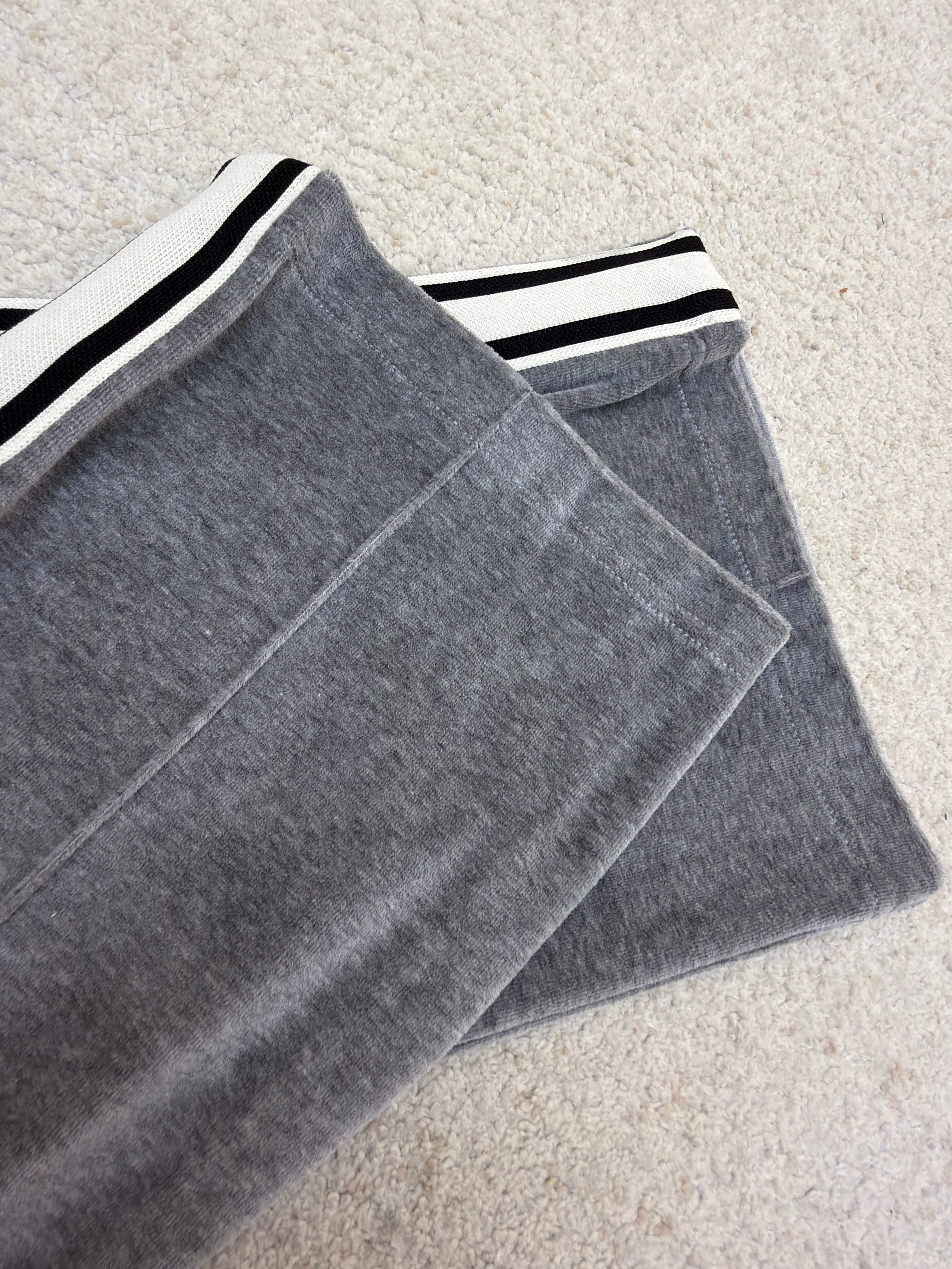 Celine Tracksuit Pants in Velvet Cotton