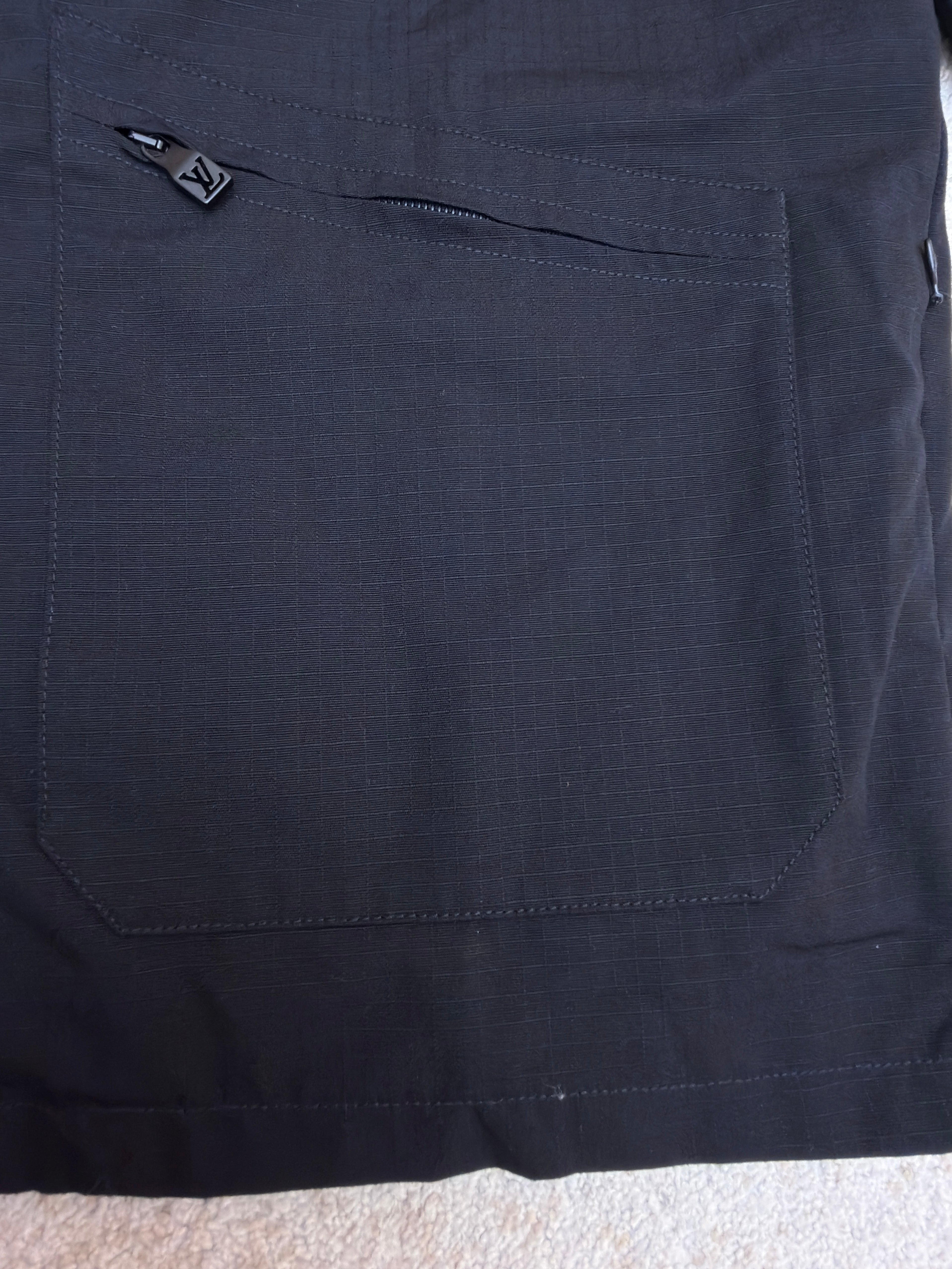 LV 1AJR26 Cotton Ripstop Staff Jacket