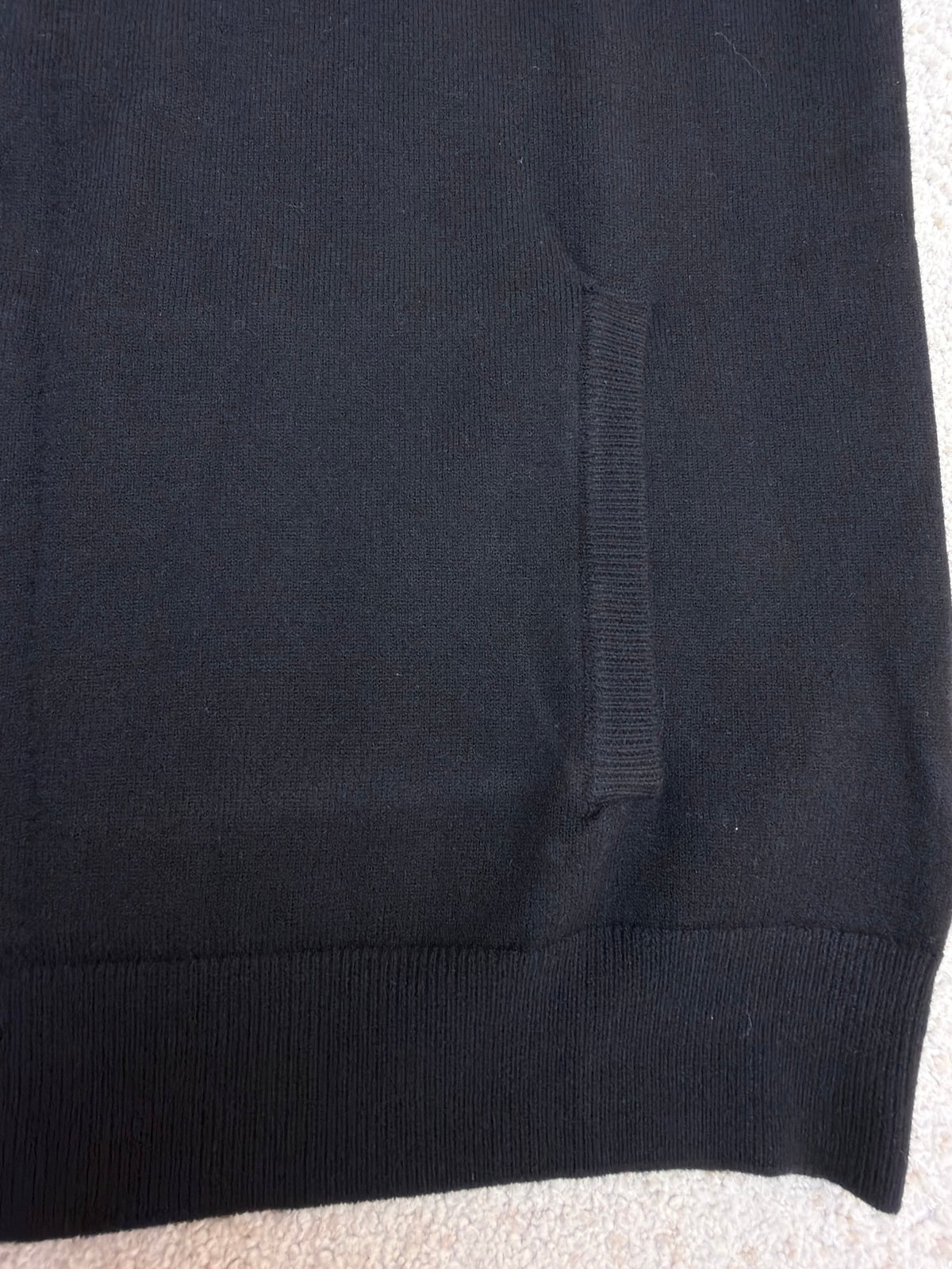 LV 1AA4VS LVSE Inside-Out Zipped Through Cashmere Cardigan