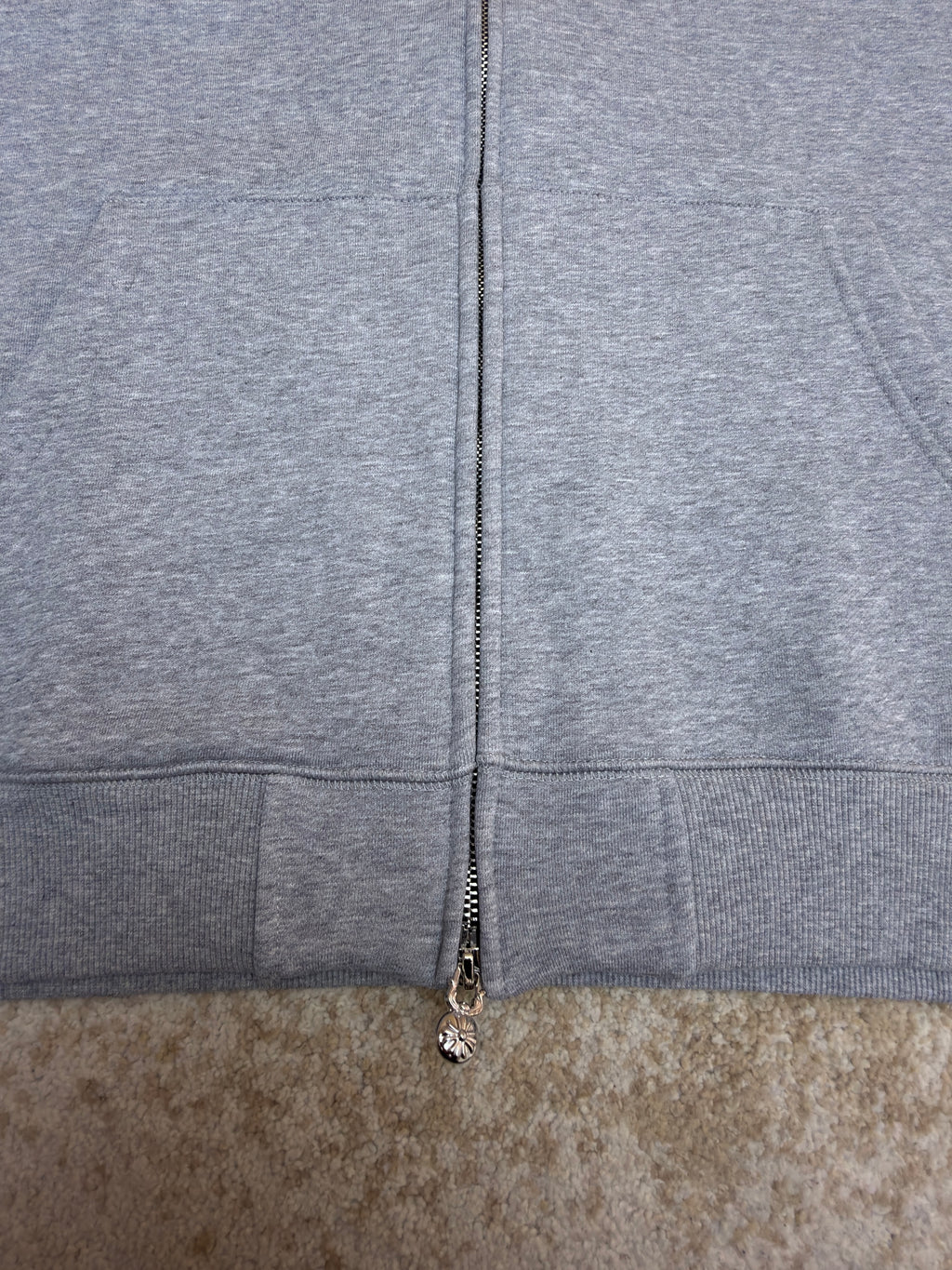 Chrome Hearts Triple Cross CH Logo Embroidered Hoodie