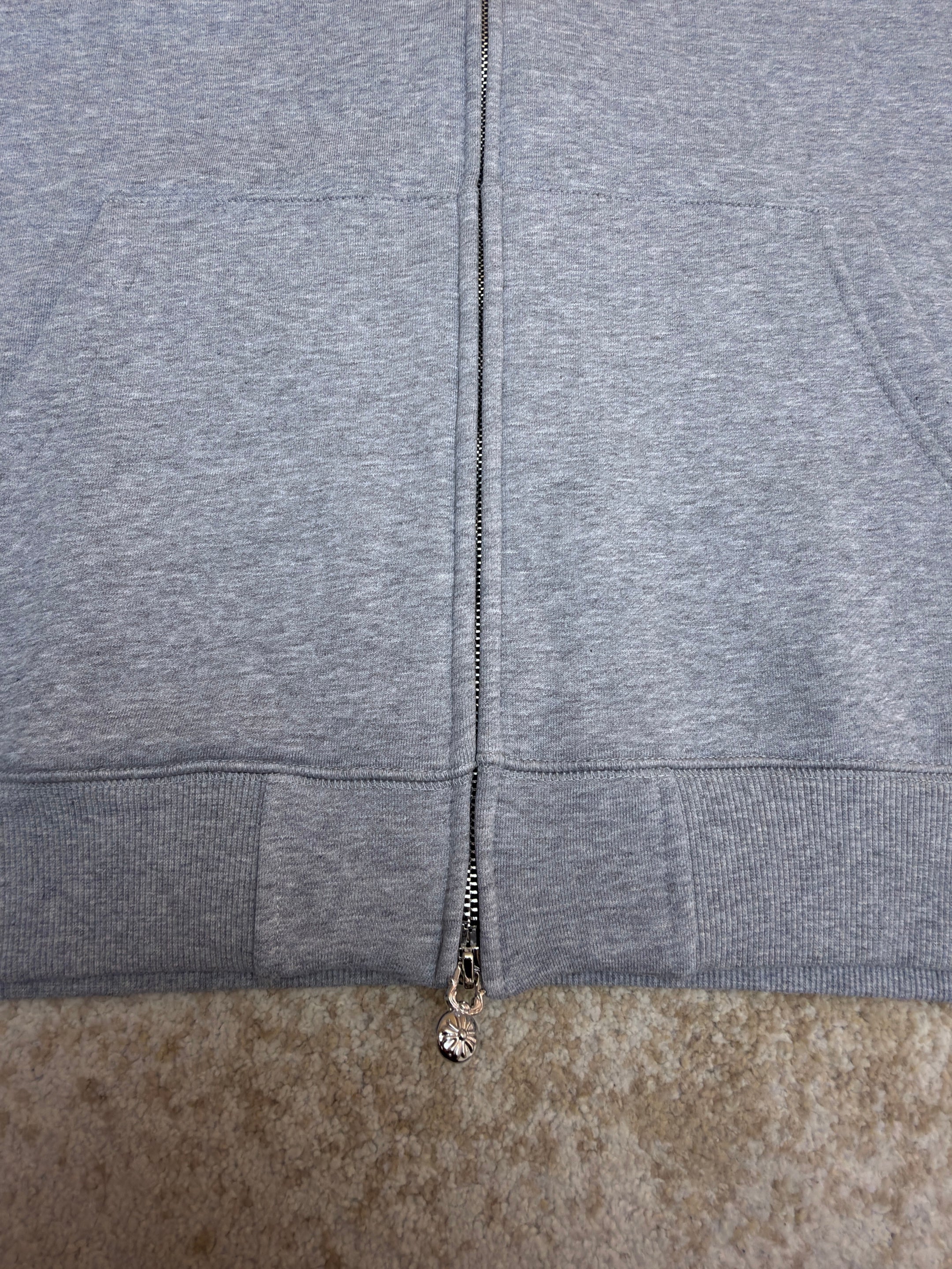 Chrome Hearts Triple Cross CH Logo Embroidered Hoodie