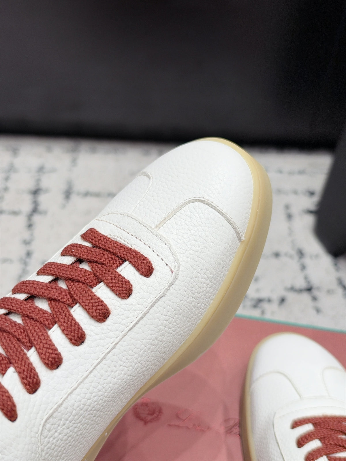 Loro Piana 70's Walk Leather Sneaker